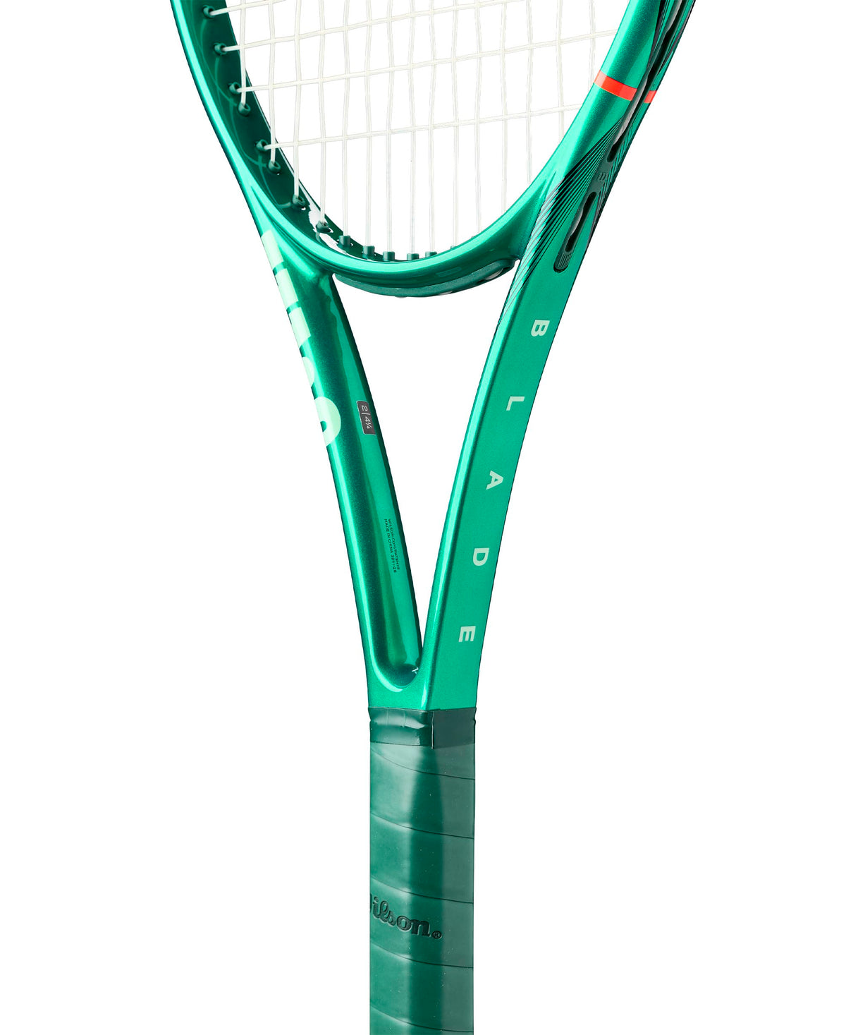 Wilson Blade 100L V10 Tennis Racket, Unstrung in Championship Green - alternate view 5