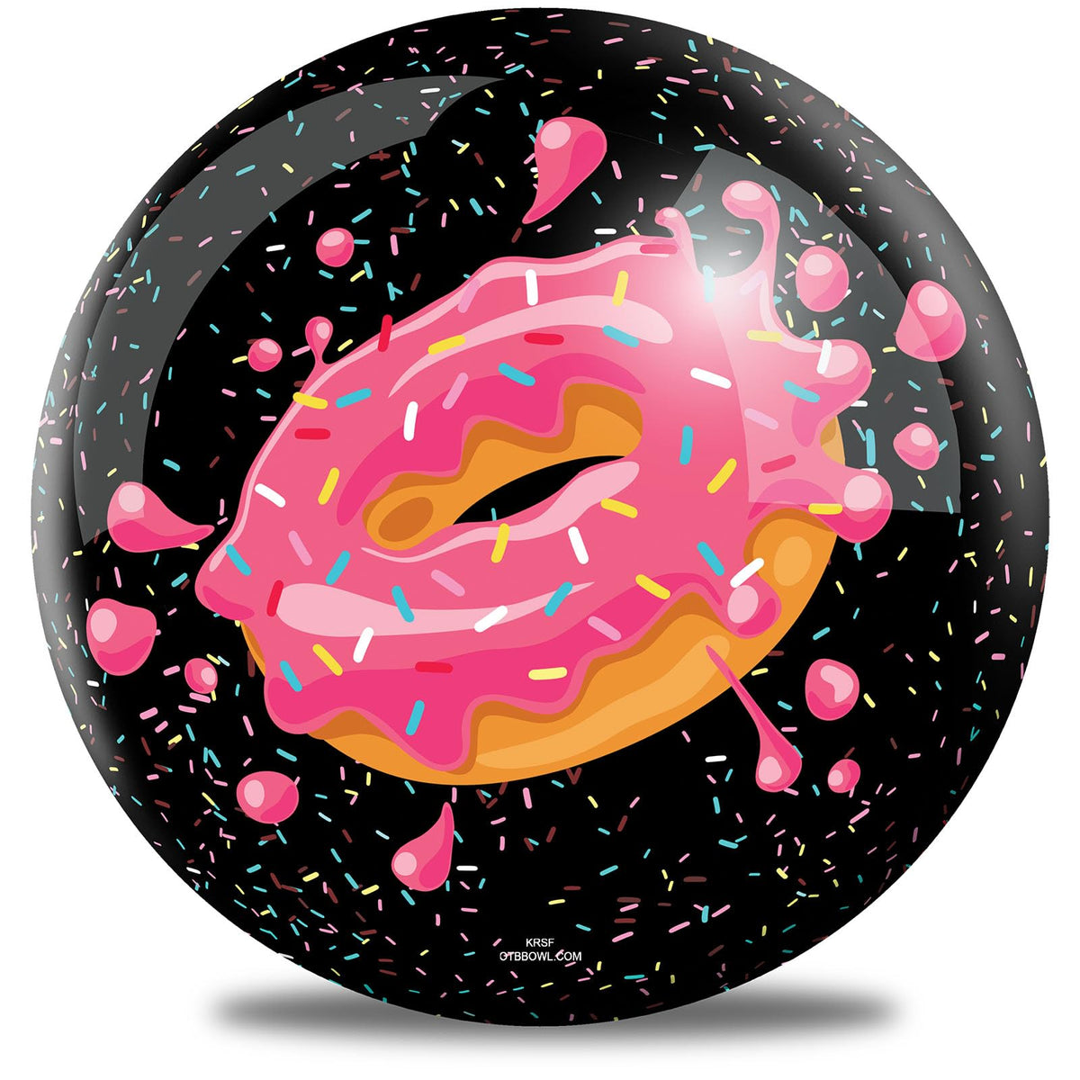On The Ball Bowling OTB - Sprinkled Donut - view 1