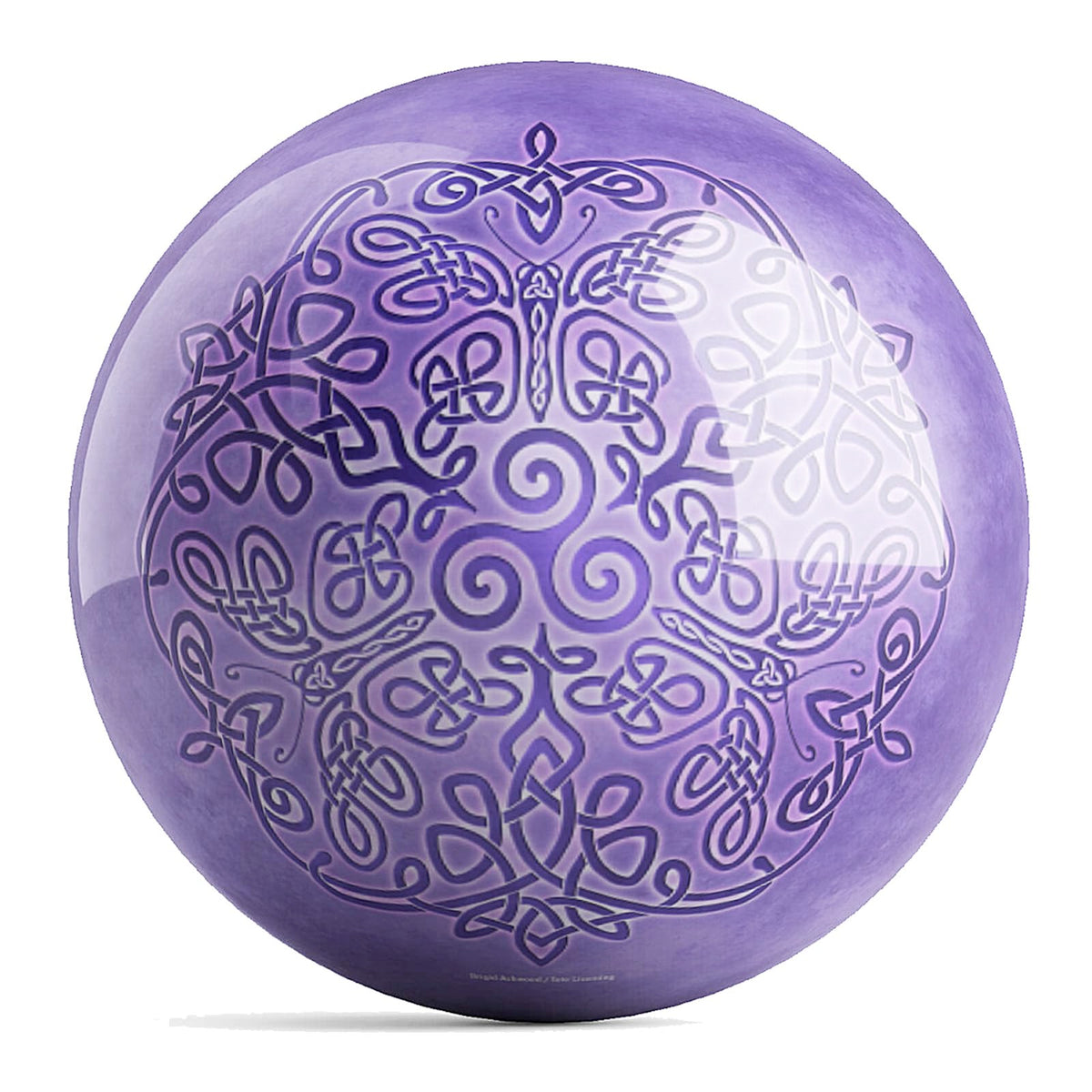 On The Ball Bowling OTB Brigid Ashwood Celtic Butterfly Bowling Ball (16) - view 2