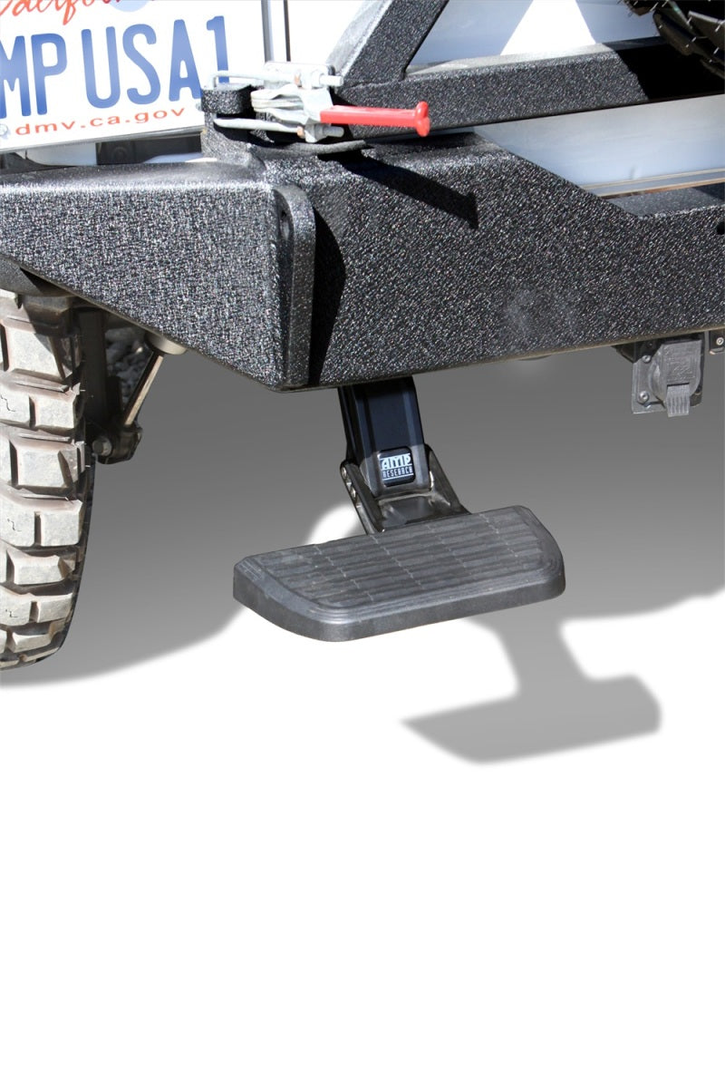 AMP Research 2007-2017 Jeep Wrangler BedStep - Black - View 3