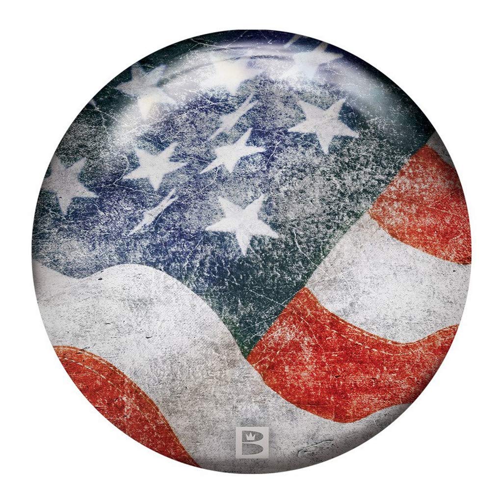 Brunswick Bowling Products Stars and Stripes Viz-A-Ball Bowling Ball , Red/White/Blue - view 1