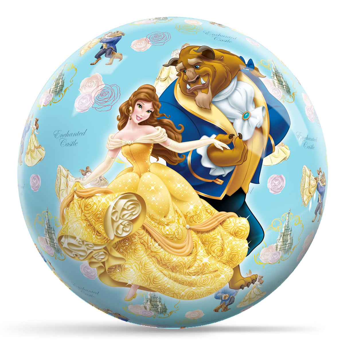 KR Strikeforce Disney Beauty and the Beast Characters Undrilled Bowling Ball (6, Pounds) - view 2