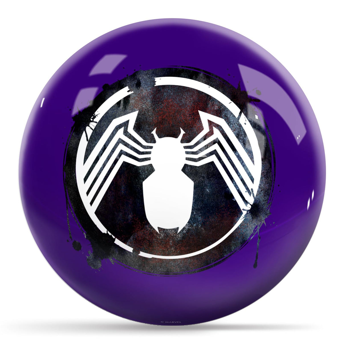 KR Strikeforce Spider Man Venom Undrilled Bowling Ball (15, Pounds) - view 2