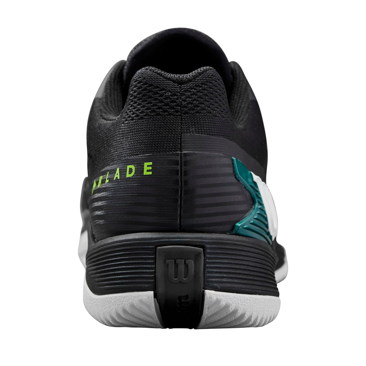 Wilson Rush Pro 4.0 Blade Mens Tennis Shoes, Black/Deep Teal - alternate view 4