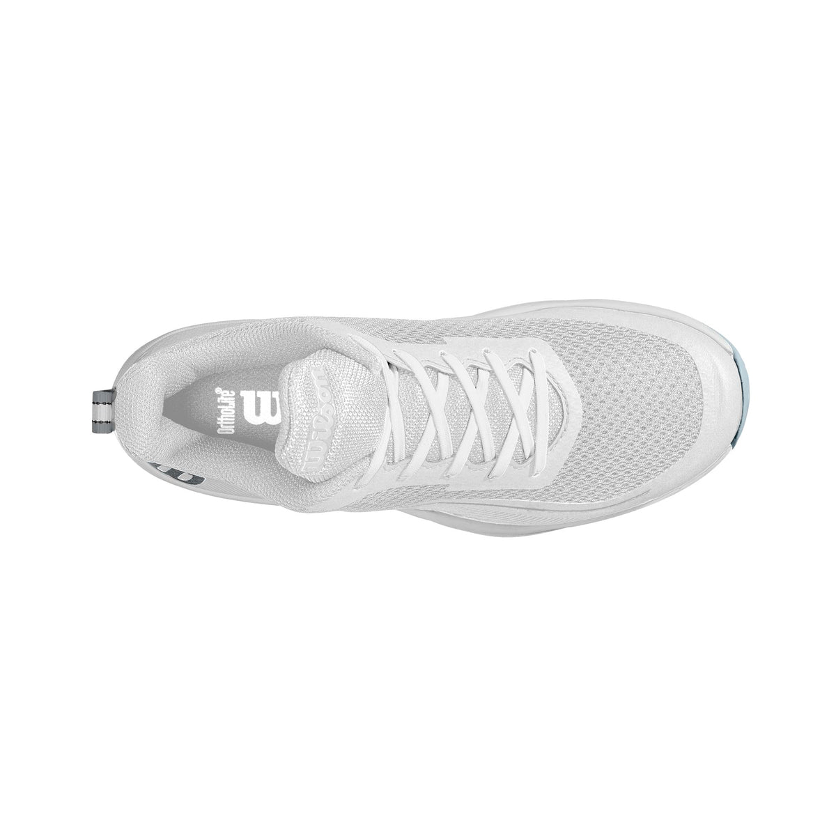 Wilson Rush Pro Lite Womens Tennis Shoes, White/Pearl Blue - alternate view 5
