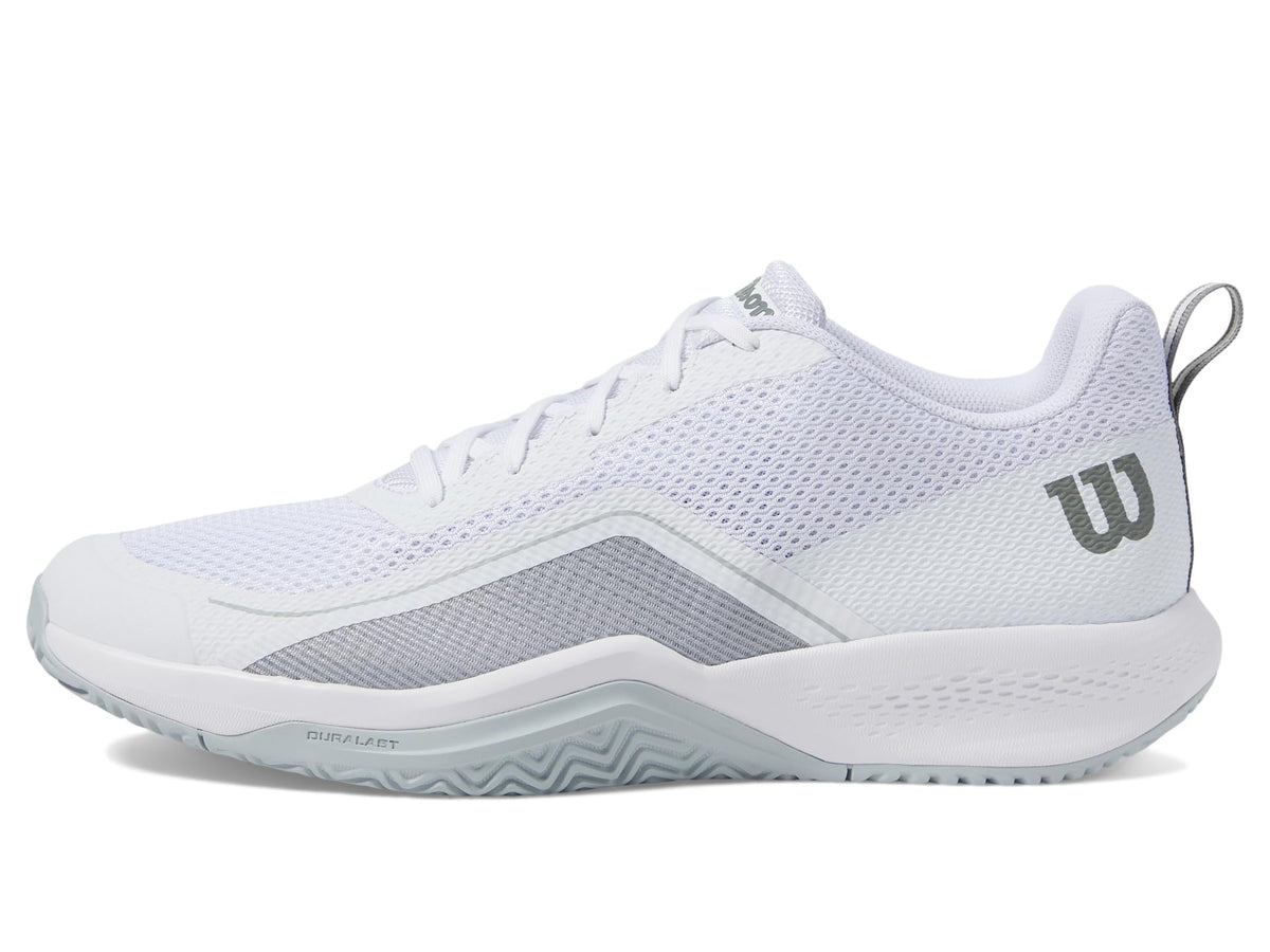 Wilson Rush Pro Lite Mens Tennis Shoes, White/Pearl Blue - alternate view 3