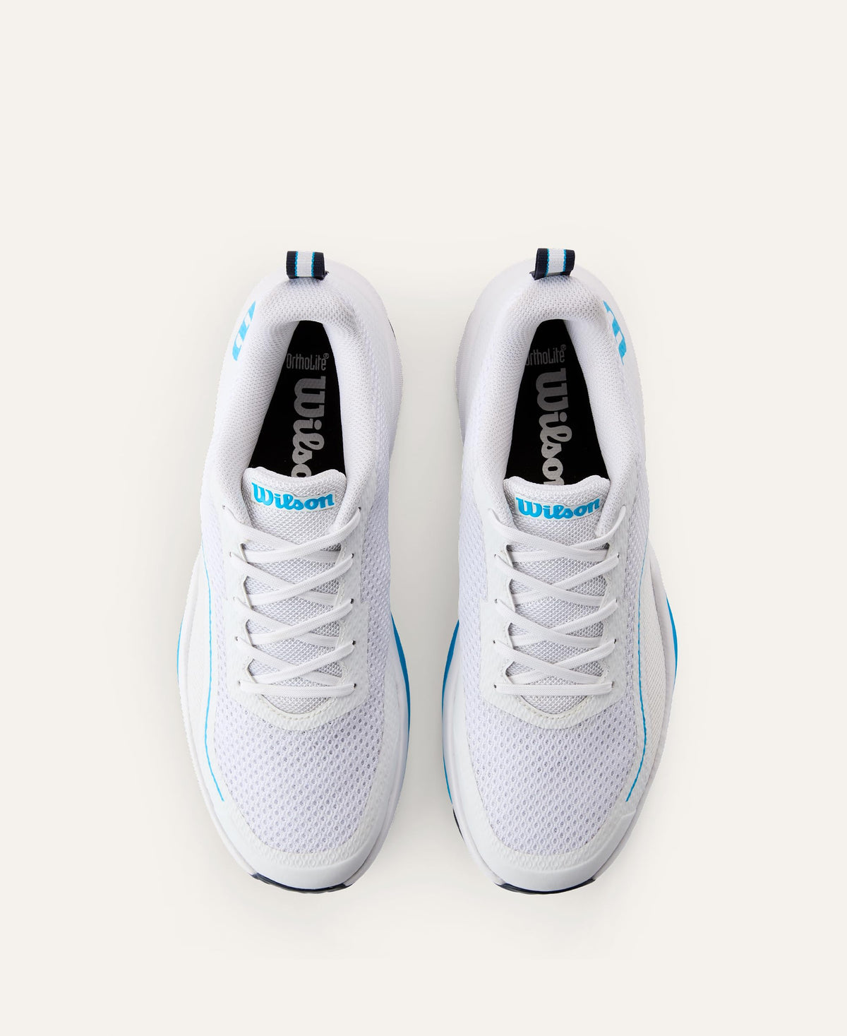 Wilson Rush Pro Lite Mens Tennis Shoes, White/Atomic Blue/Navy Blazer - alternate view 2