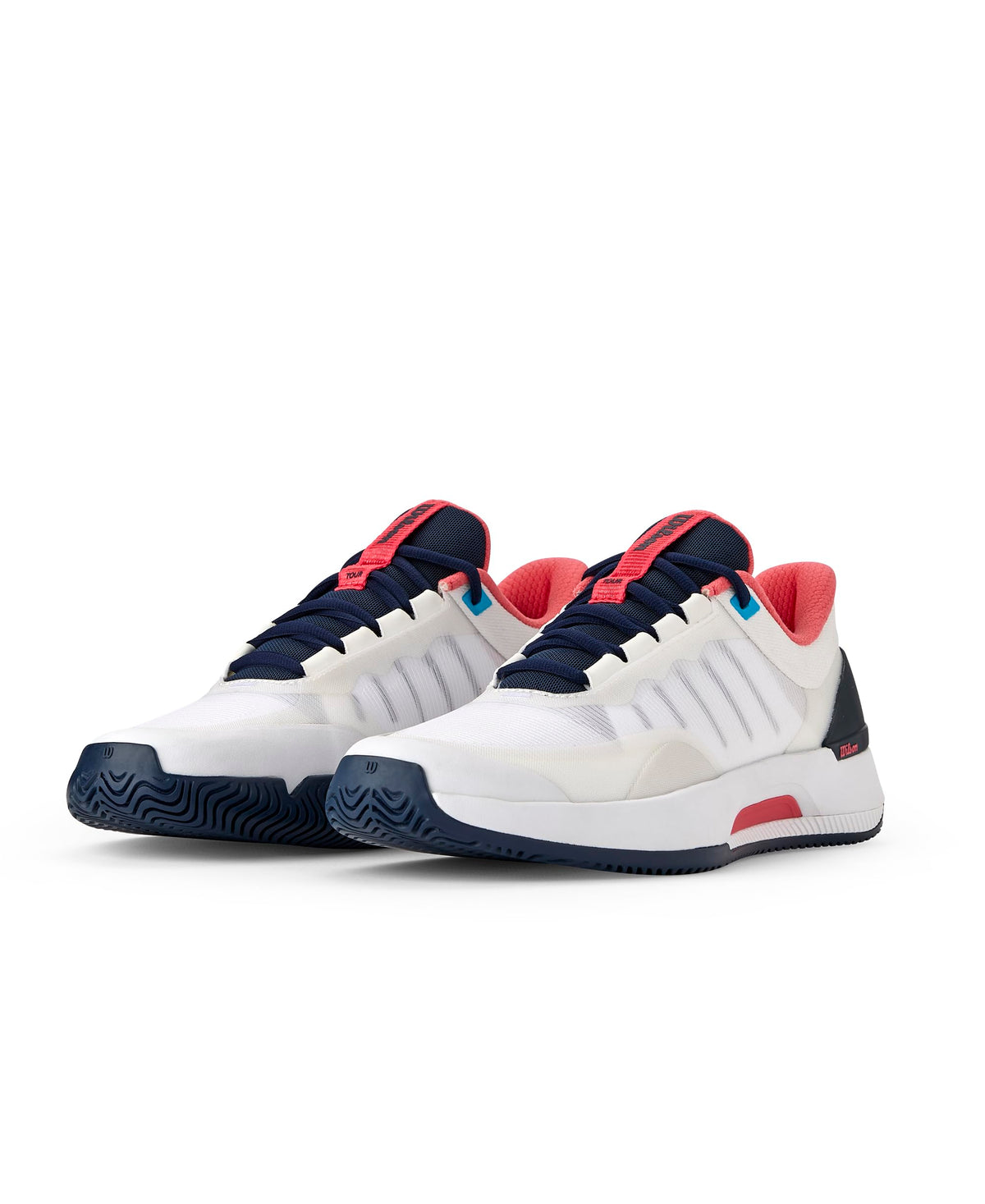 Wilson Intrigue Tour Womens Tennis Shoes, White/Navy Blazer/Dubarry - alternate view 7