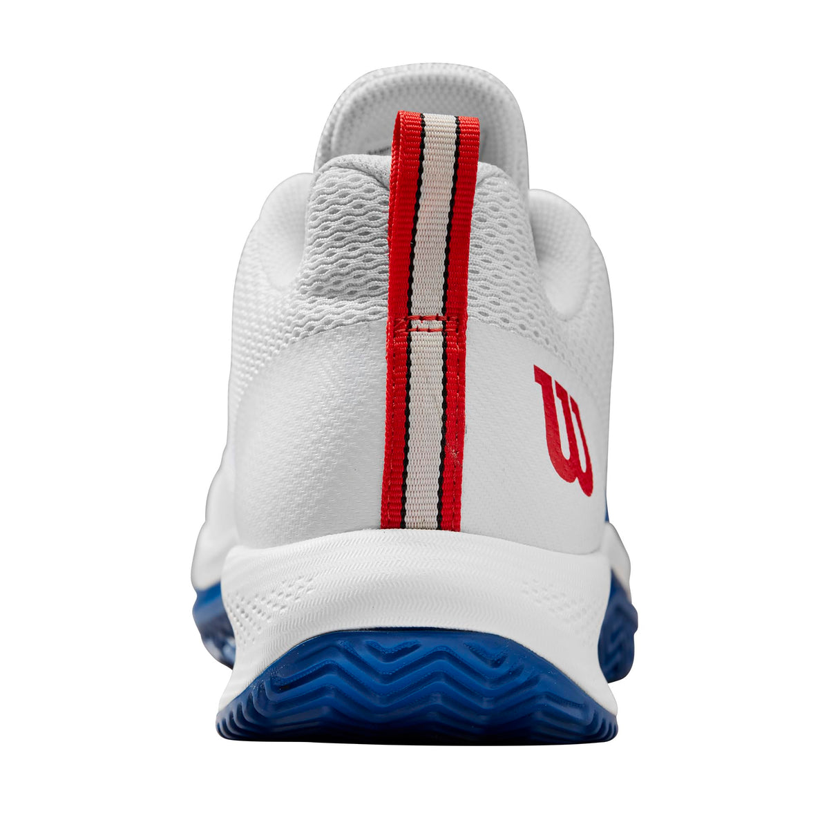 Wilson Rush Pro Lite Mens Tennis Shoes, White/Deja Vu Blue - alternate view 4
