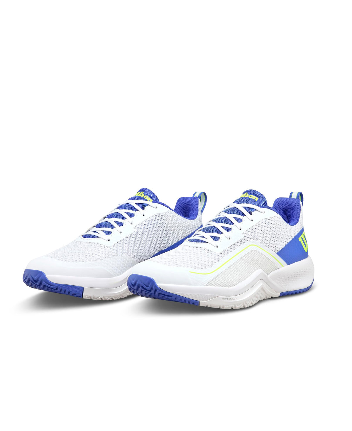 Wilson Rush Pro Lite Mens Tennis Shoes, White/Amparo Blue/Safety Yellow - alternate view 8