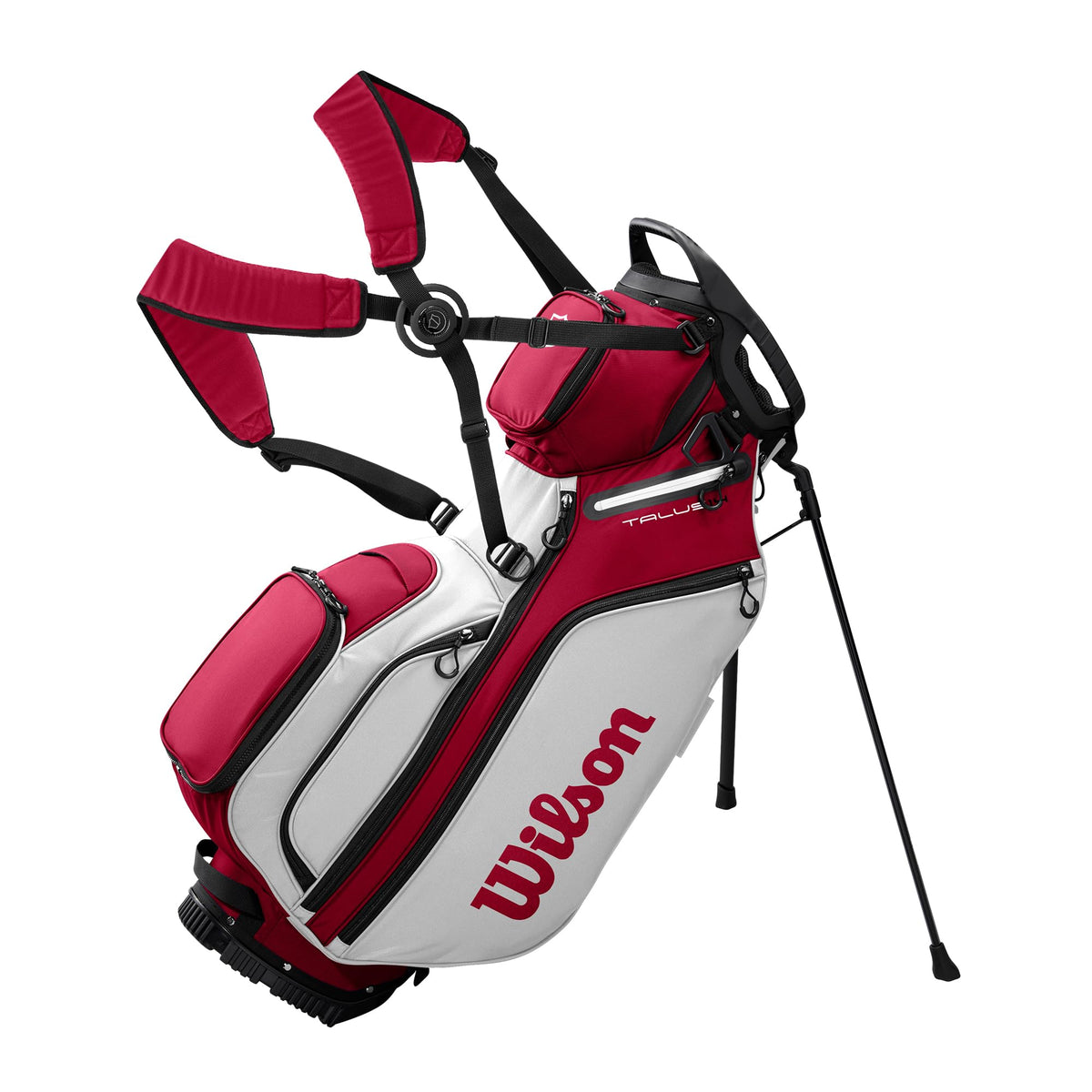 Wilson Staff Talus 14 Stand Golf Bag, Staff Red - alternate view 2