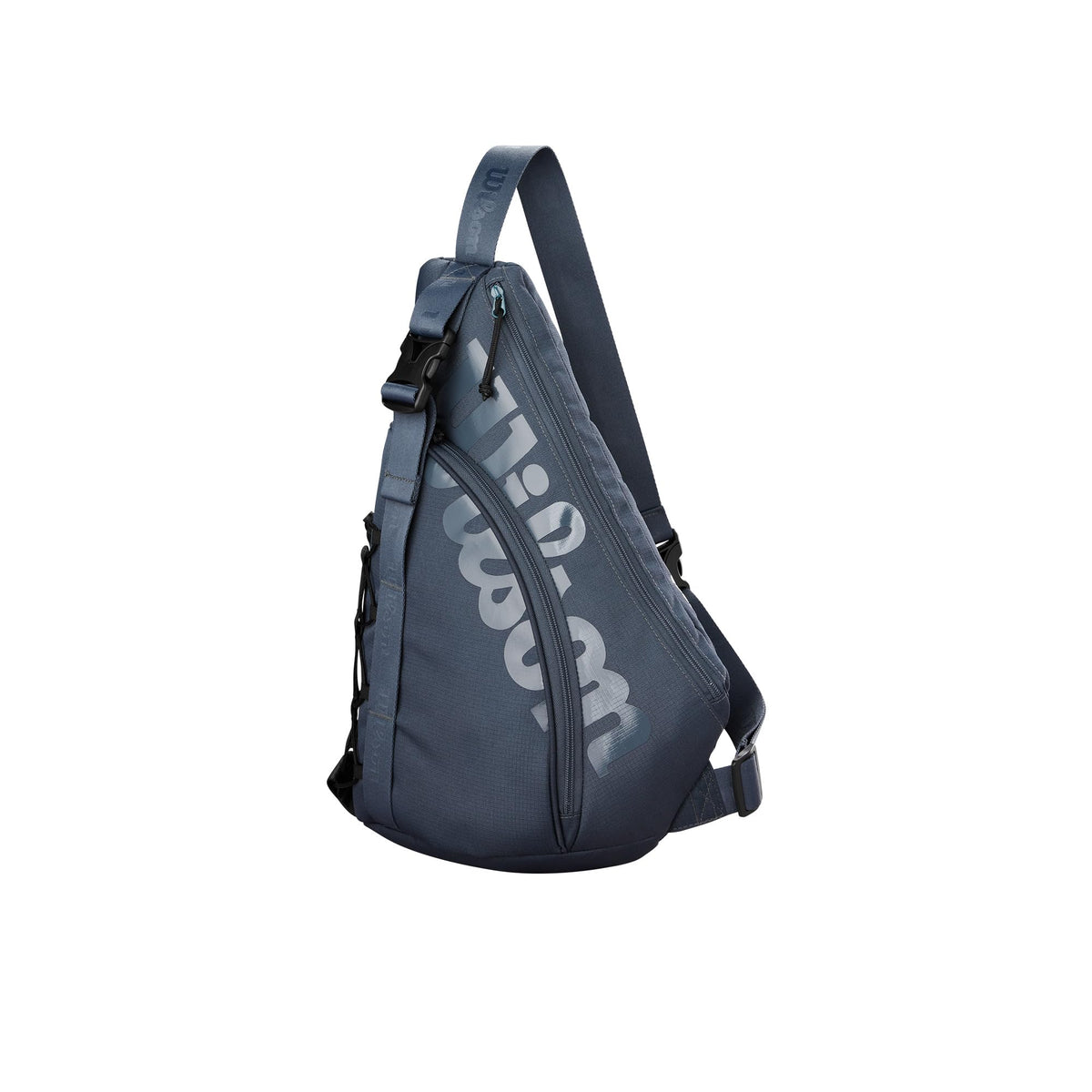 Wilson Pickleball Triangle Sling Bag, Holds 1 Paddle, Navy - alternate view 2