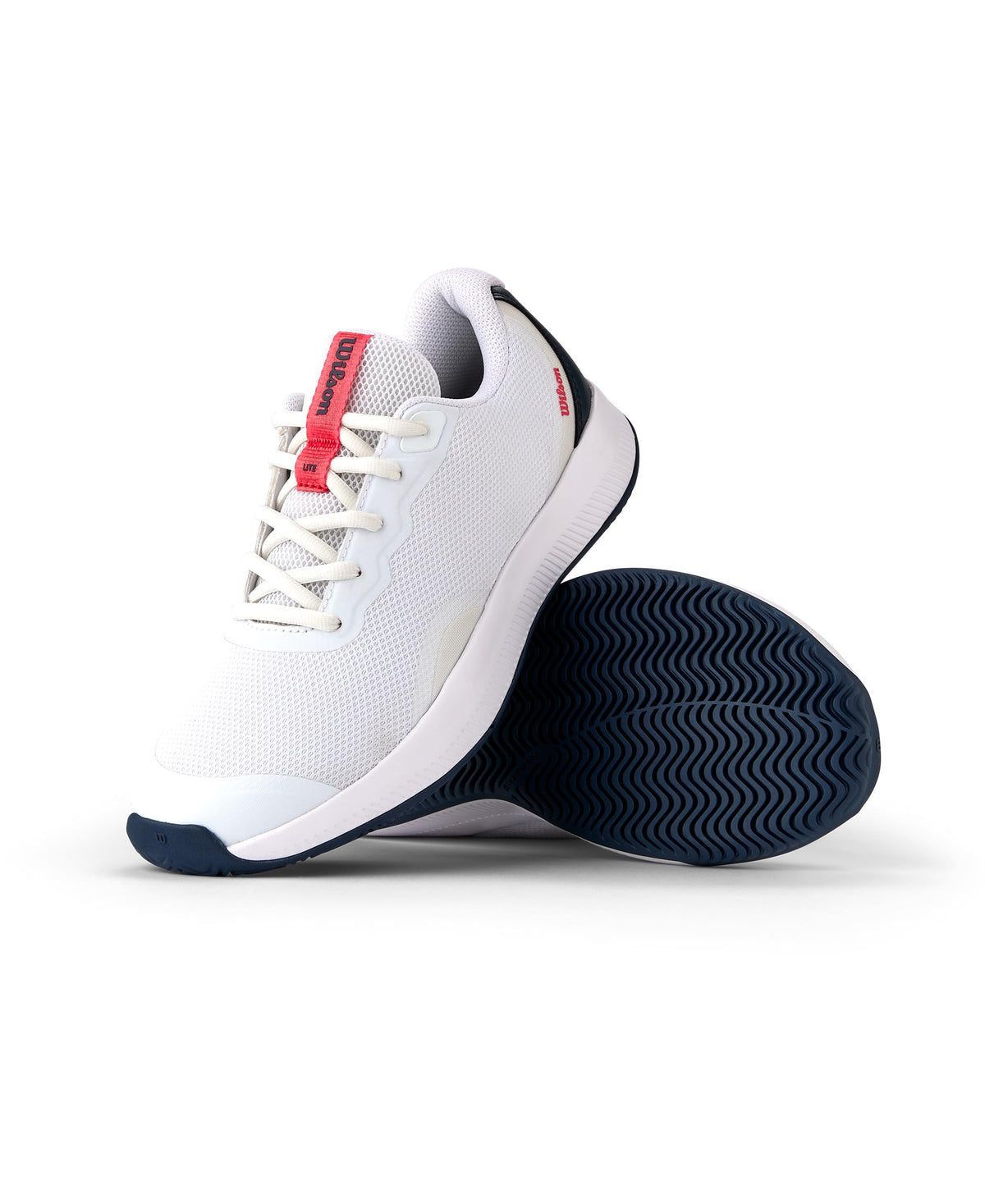 Wilson Intrigue Lite Womens Tennis Shoes, White/Navy Blazer/Dubarry, Size 11 - alternate view 8