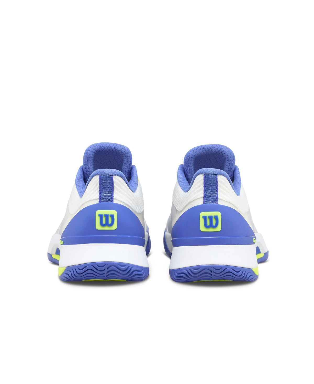 Wilson Intrigue Tour Womens Tennis Shoes, White/Amparo Blue/Safety Yellow, Size 11 - alternate view 7