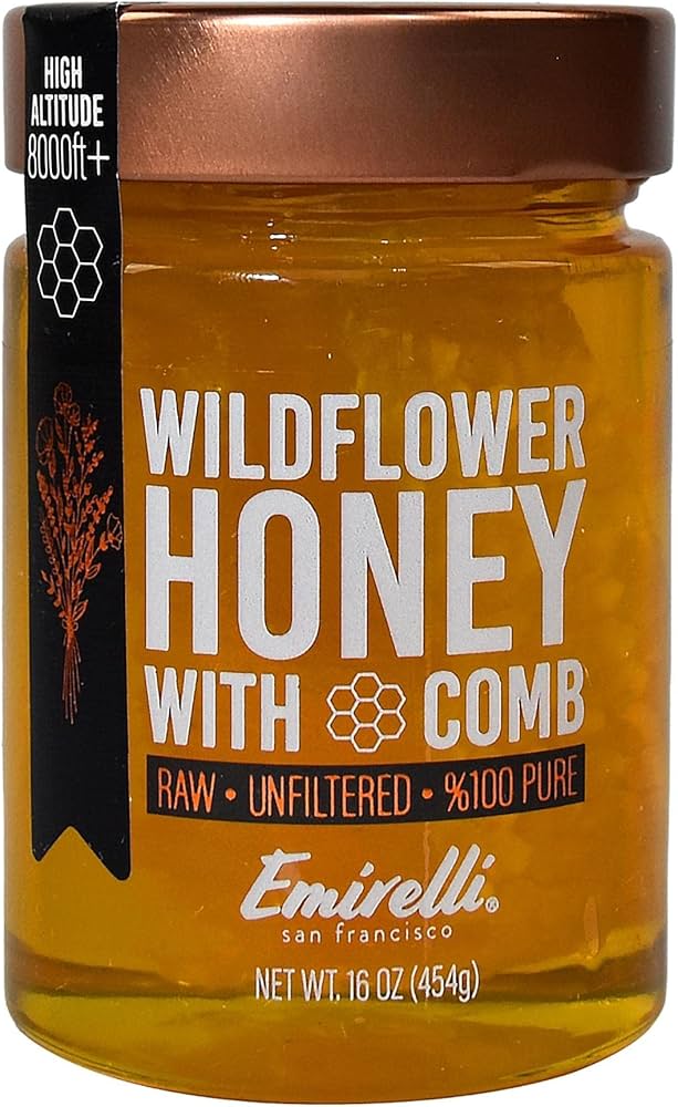 Emirelli Wildflower Honey, 16 oz (Case of 6)