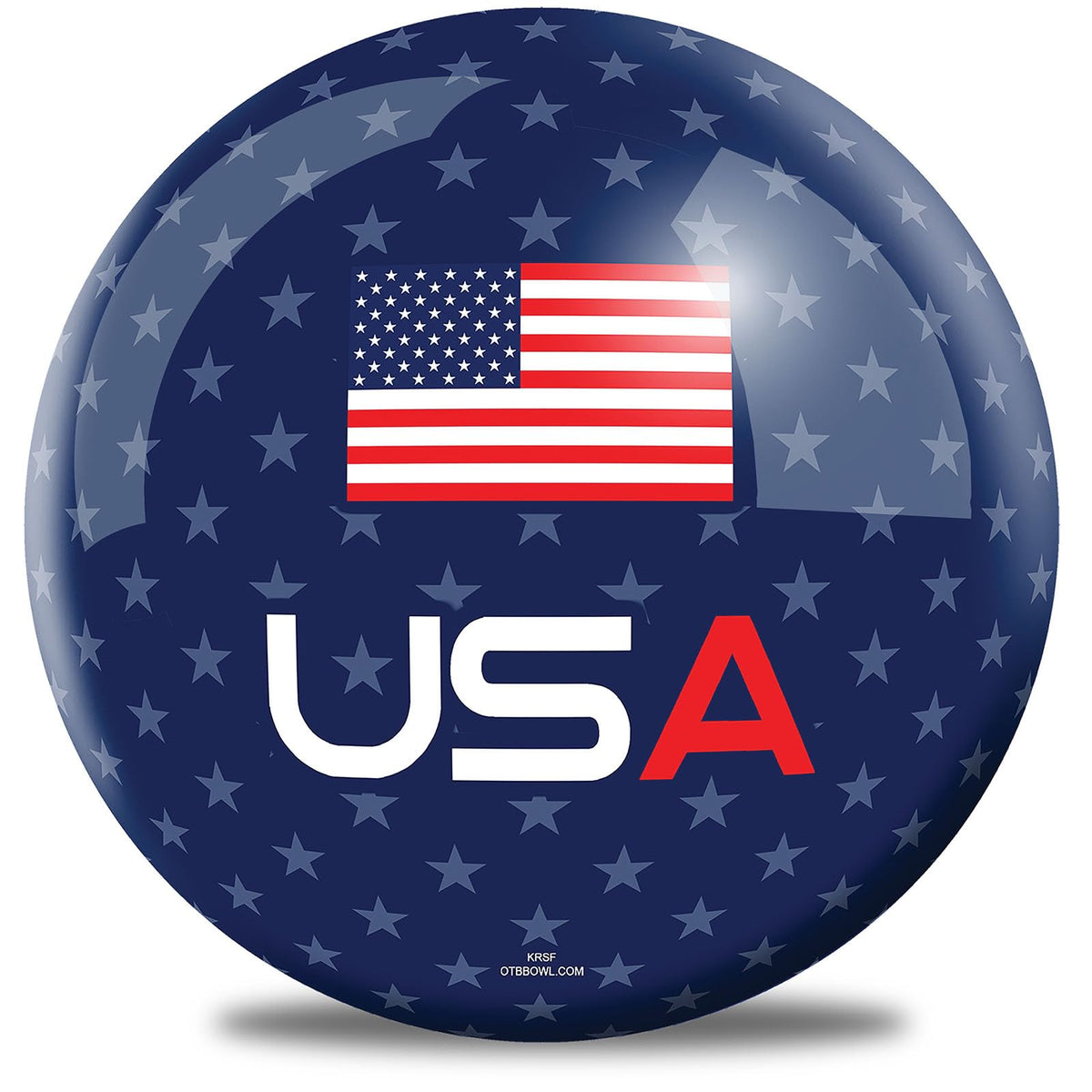 On The Ball Bowling OTB - USA Flag - view 1