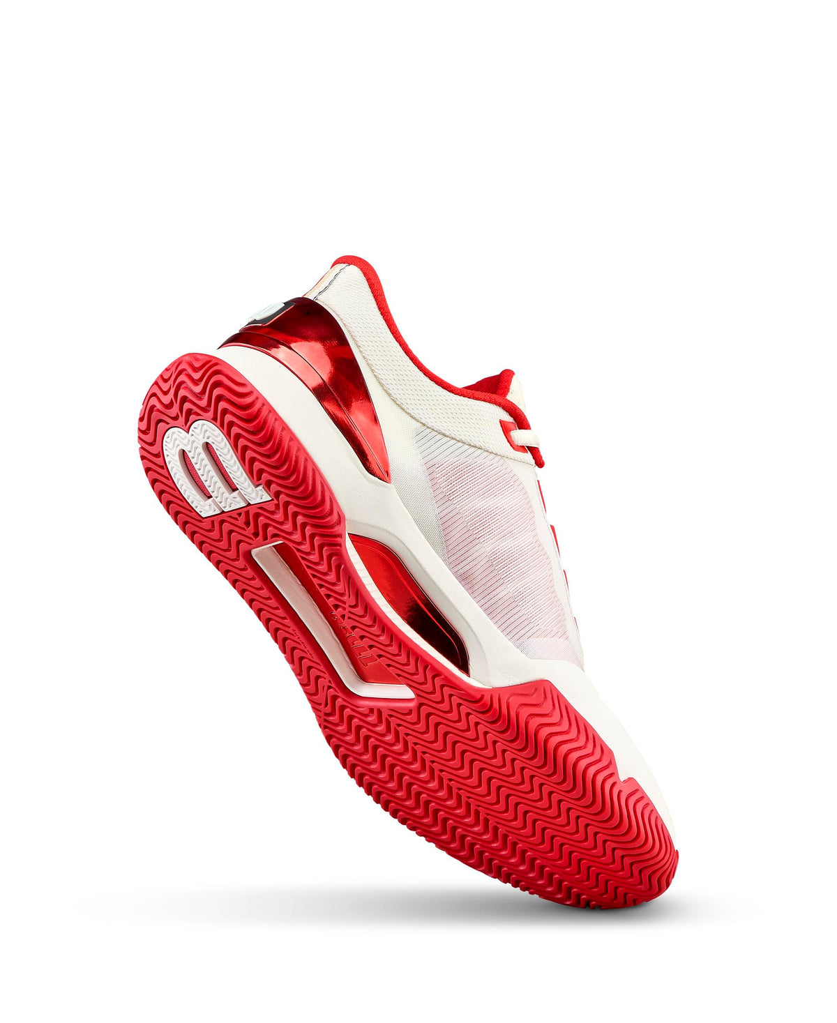 Wilson Intrigue Tour US Open Womens Tennis Shoes, Tofu/Infrared - alternate view 4