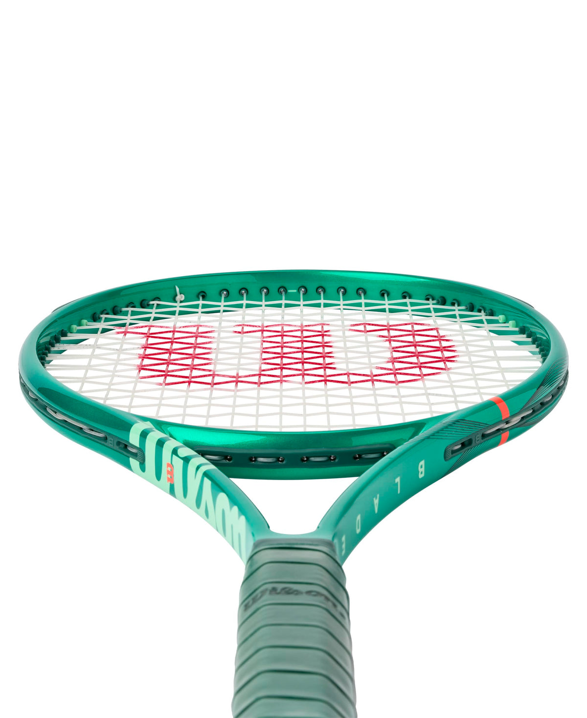 Wilson Blade 98 18x20 V10 Tennis Racket, Unstrung in Championship Green - alternate view 3
