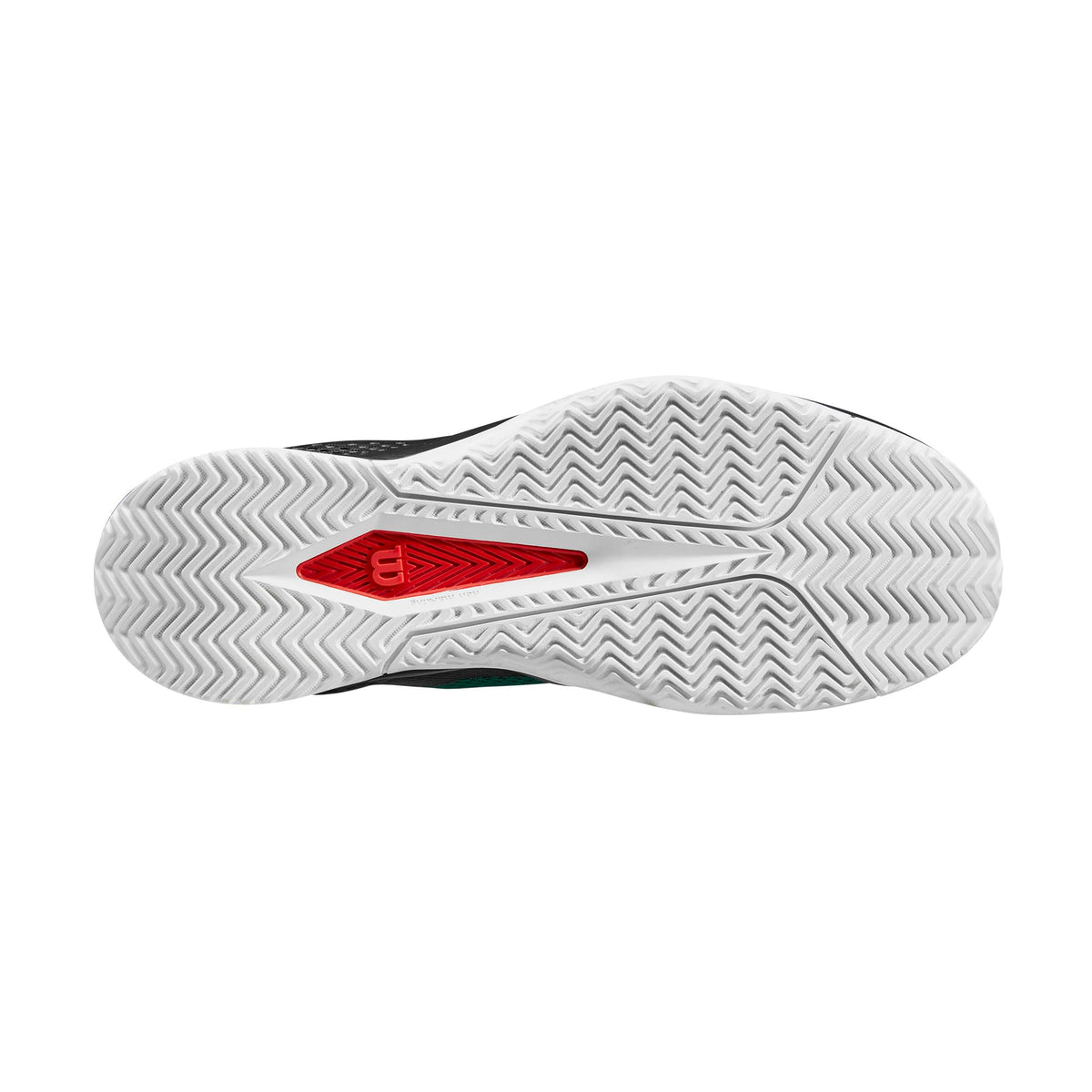 Wilson Rush Pro Lite Mens Tennis Shoes, Evergreen/Black - alternate view 1
