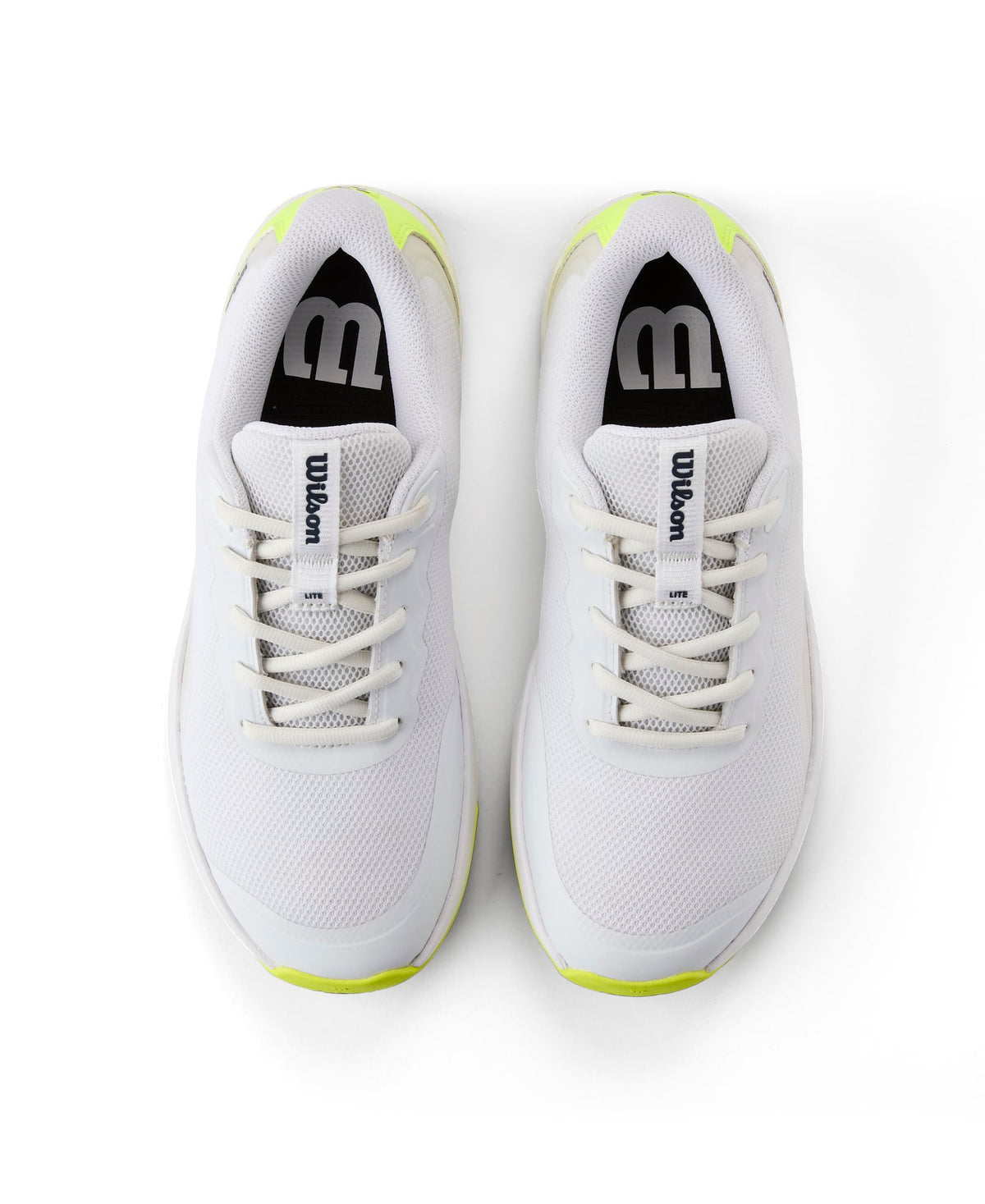 Wilson Intrigue Lite Womens Tennis Shoes, White/Safety Yellow/Navy Blazer - alternate view 6