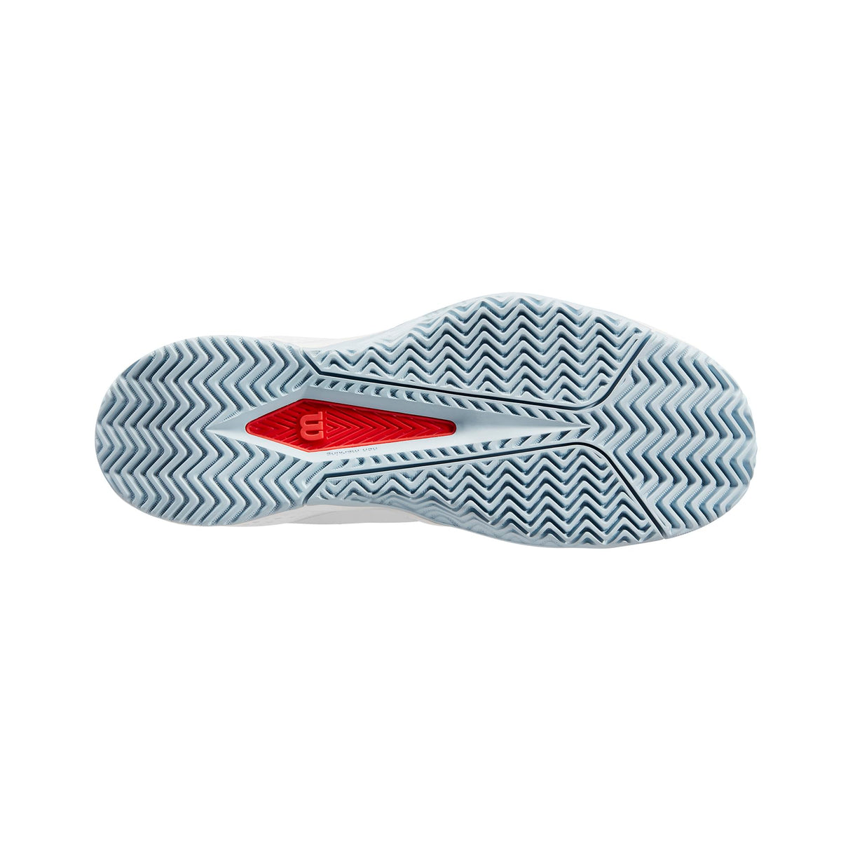 Wilson Rush Pro Lite Womens Tennis Shoes, White/Pearl Blue - alternate view 2