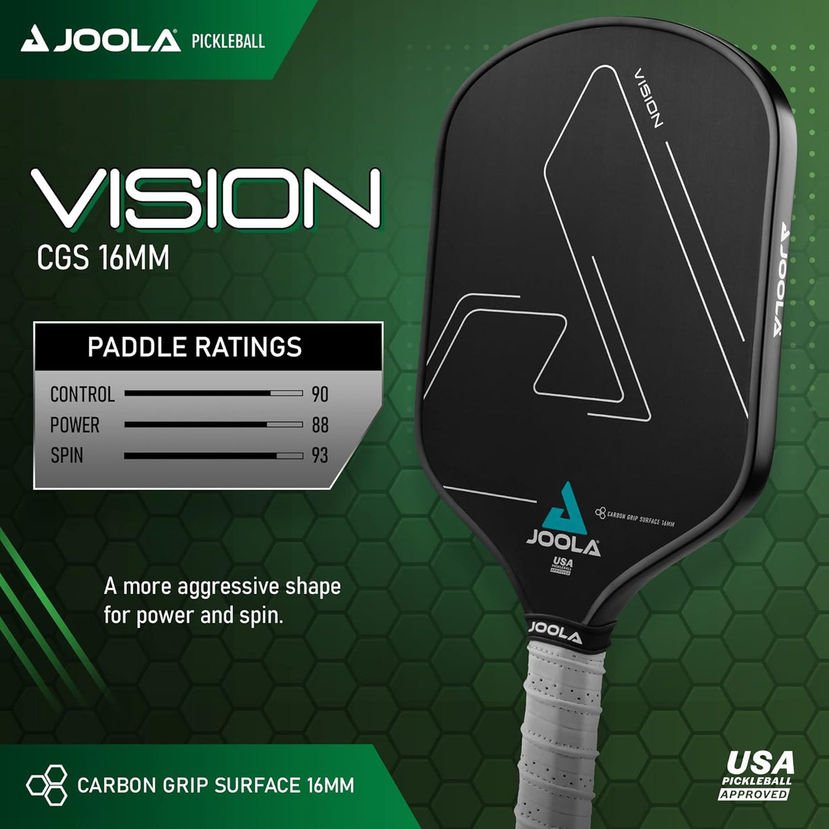 JOOLA Vision CGS 16mm Pickleball Paddle product image