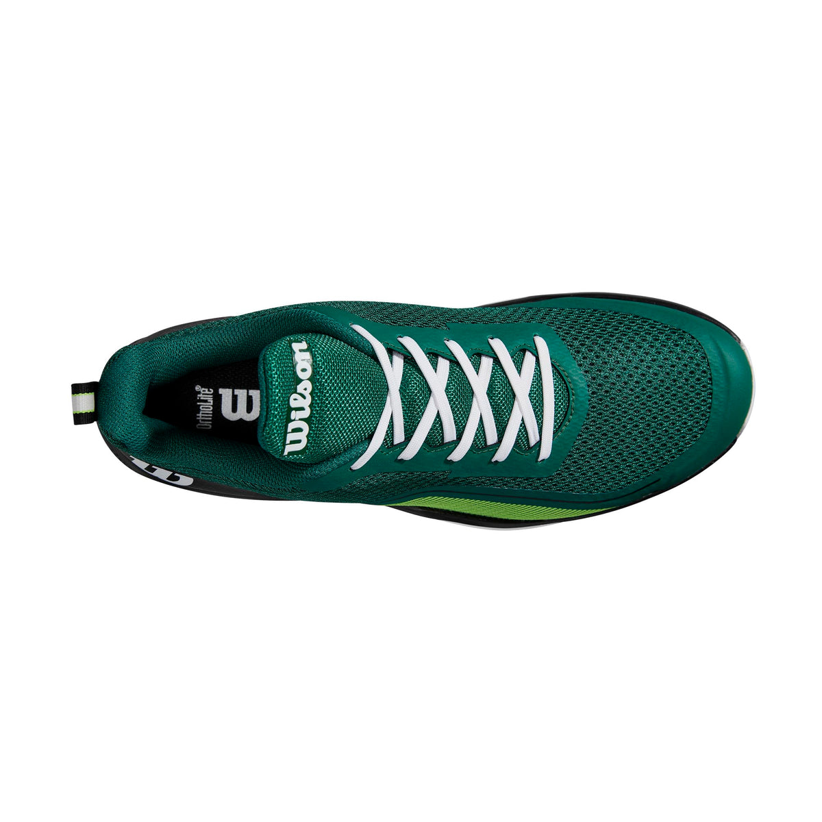 Wilson Rush Pro Lite Mens Tennis Shoes, Evergreen/Black - alternate view 4