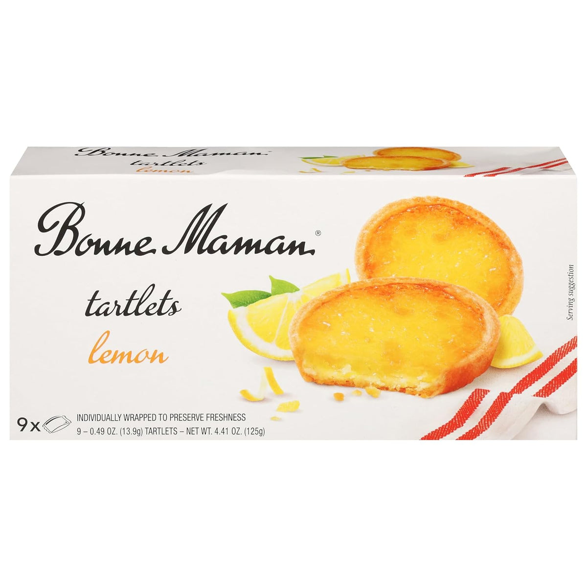 Bonne Maman Lemon Tartlets, 4.41 oz (Case of 12)