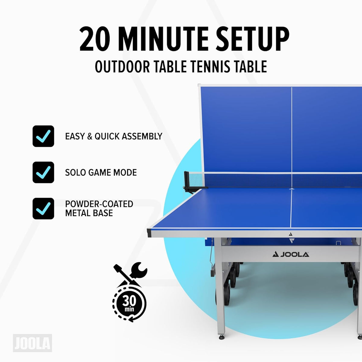 JOOLA J500X Outdoor Table Tennis Table product image