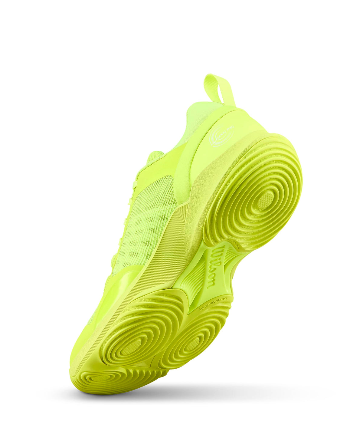 Wilson Hurakn Pro V2 Womens Padel Shoes, Safety Yellow/White, Size 10 - alternate view 6