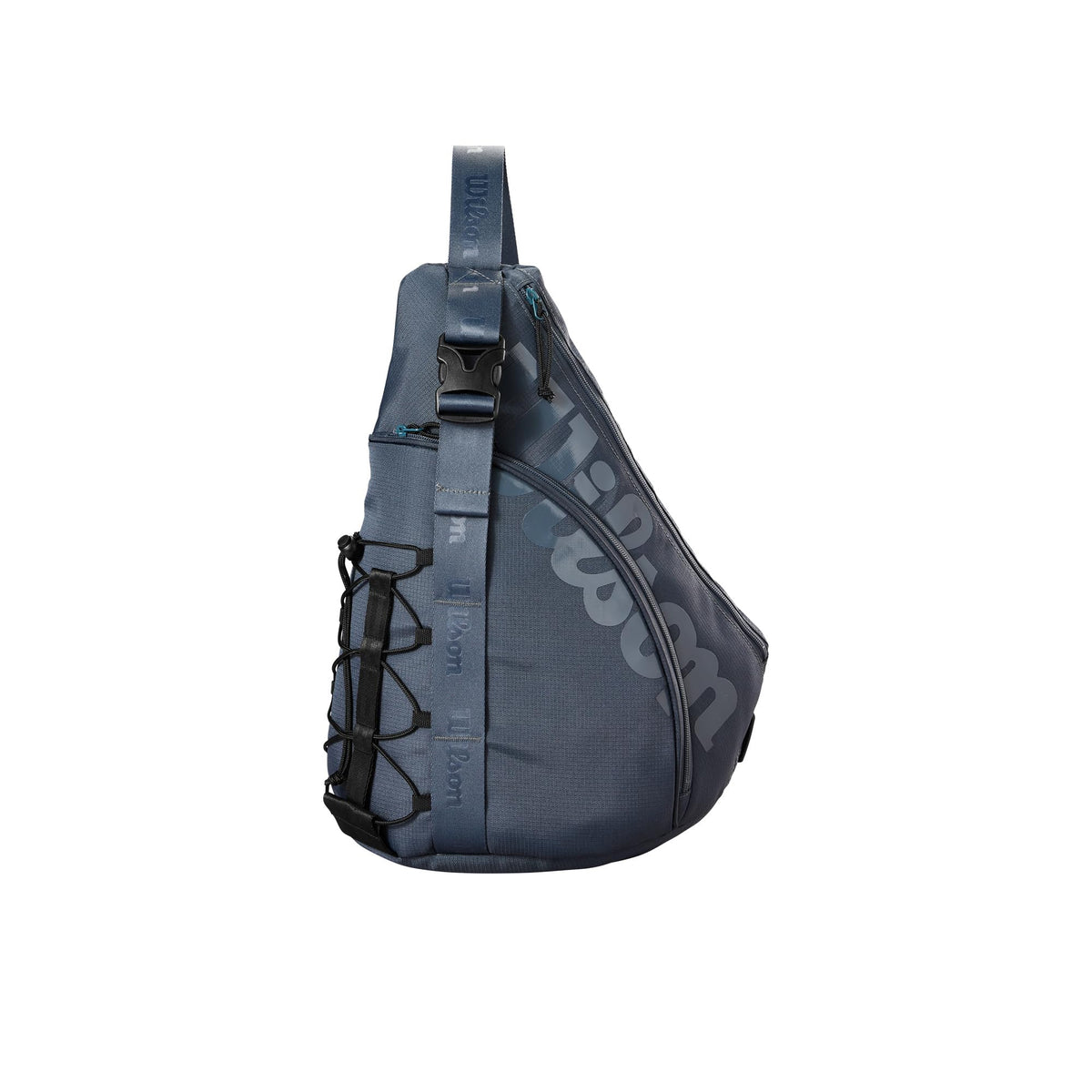 Wilson Pickleball Triangle Sling Bag, Holds 1 Paddle, Navy - main view