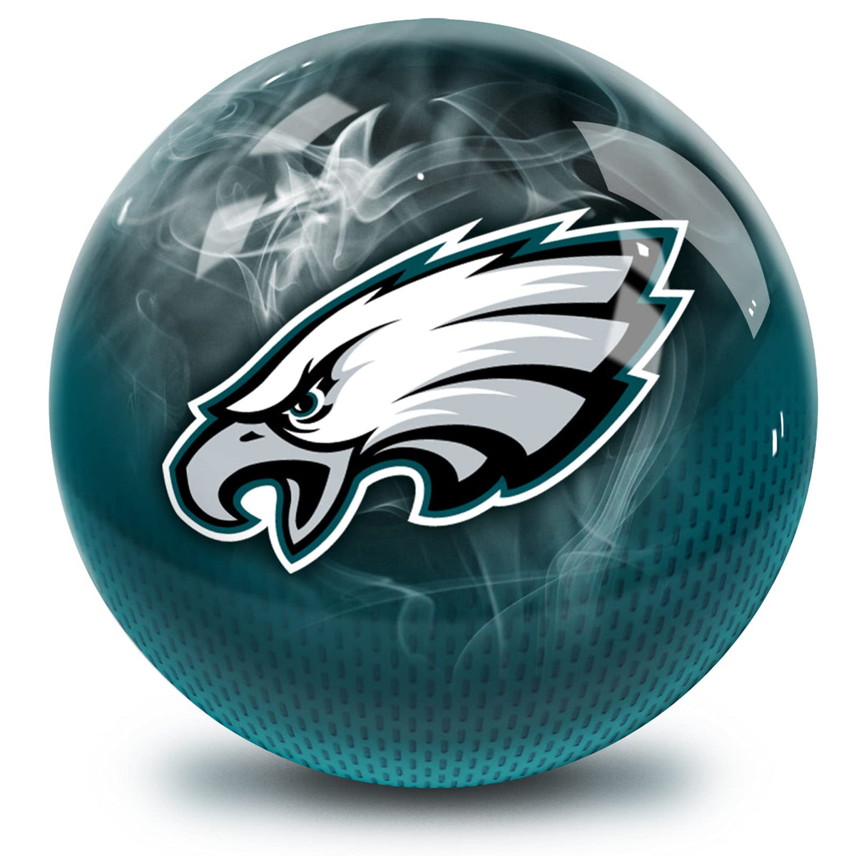 On The Ball Bowling Strikeforce Bowling NFL Philadelphia Eagles Undrilled Bowling Ball - view 2