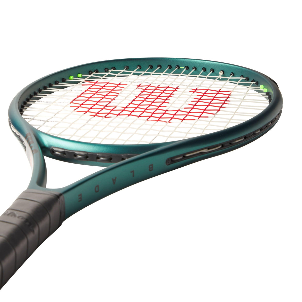 Wilson Blade 26 V9 Junior Tennis Racket, Strung, Emerald Green - alternate view 4
