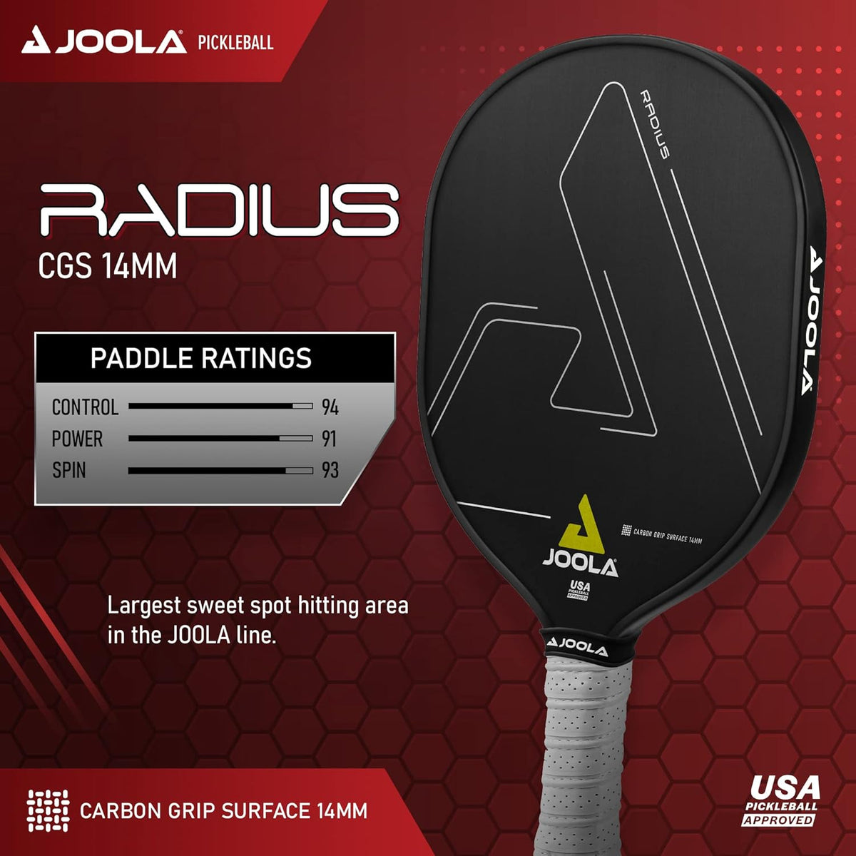 JOOLA Radius CGS 14 Pickleball Paddle product image