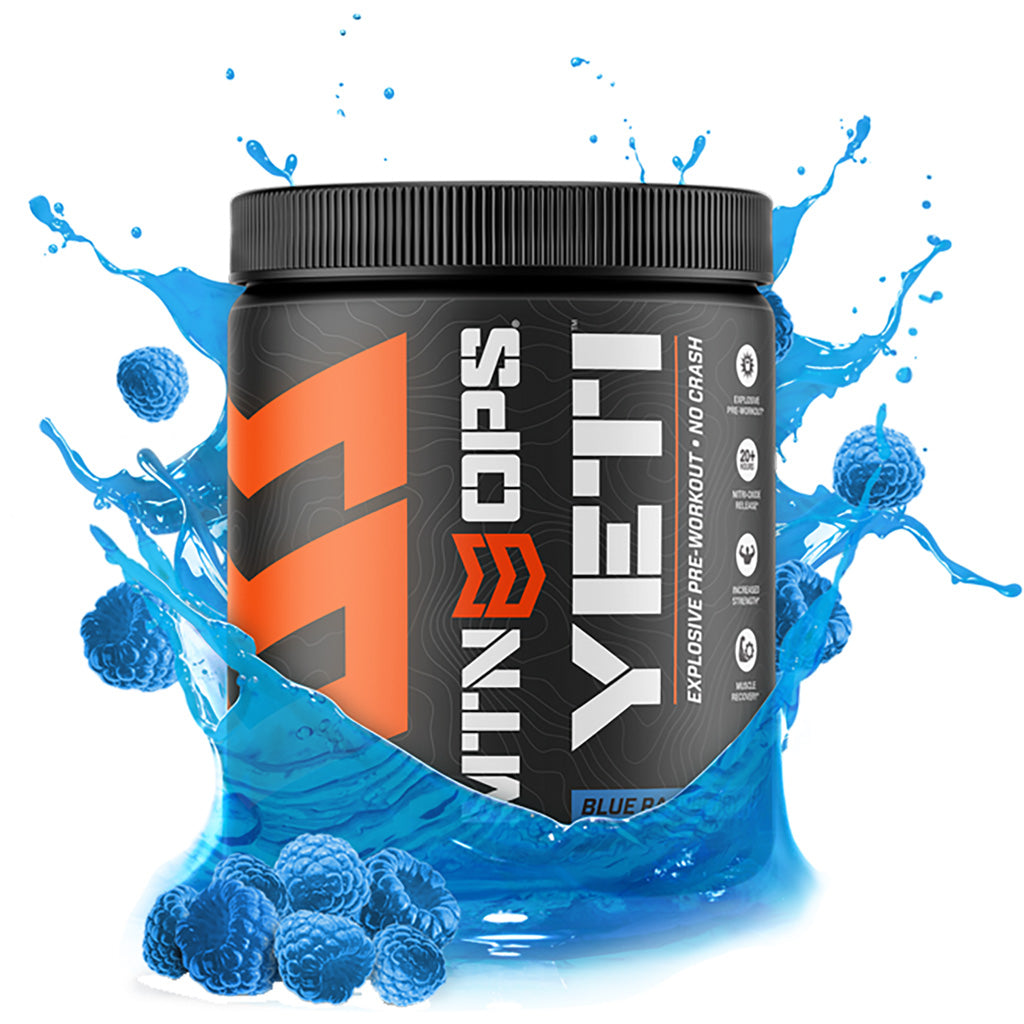 MTN OPS Yeti Preworkout in Watermelon - Front View