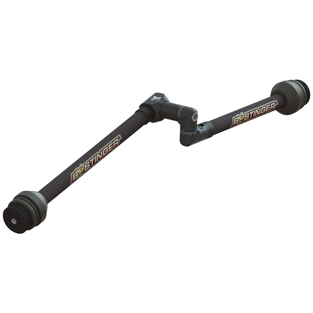 Bee Stinger Sport Hunter Xtreme Stabilizer Kit in Black 8/6in. - Front View