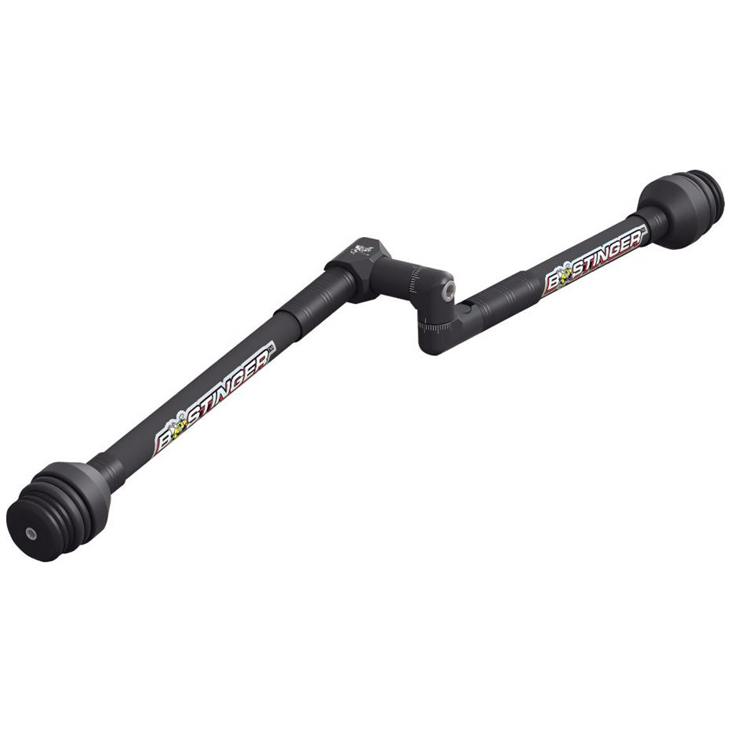 Bee Stinger Sport Hunter Xtreme Stabilizer Kit in Black 10/8in - Front View