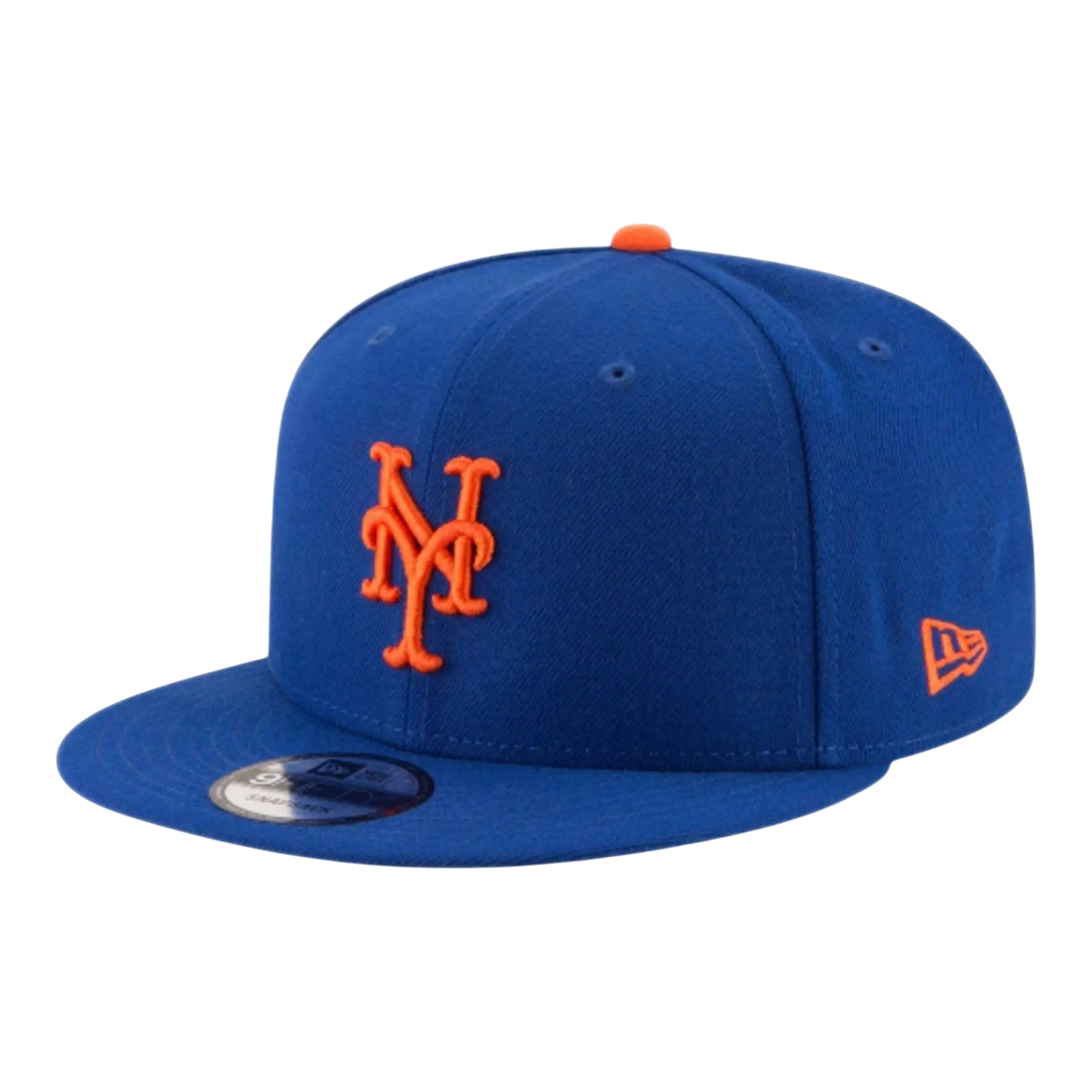 New Era 9FIFTY New York Mets Men's Snapback Hat — Royal Blue Adjustable Cap
