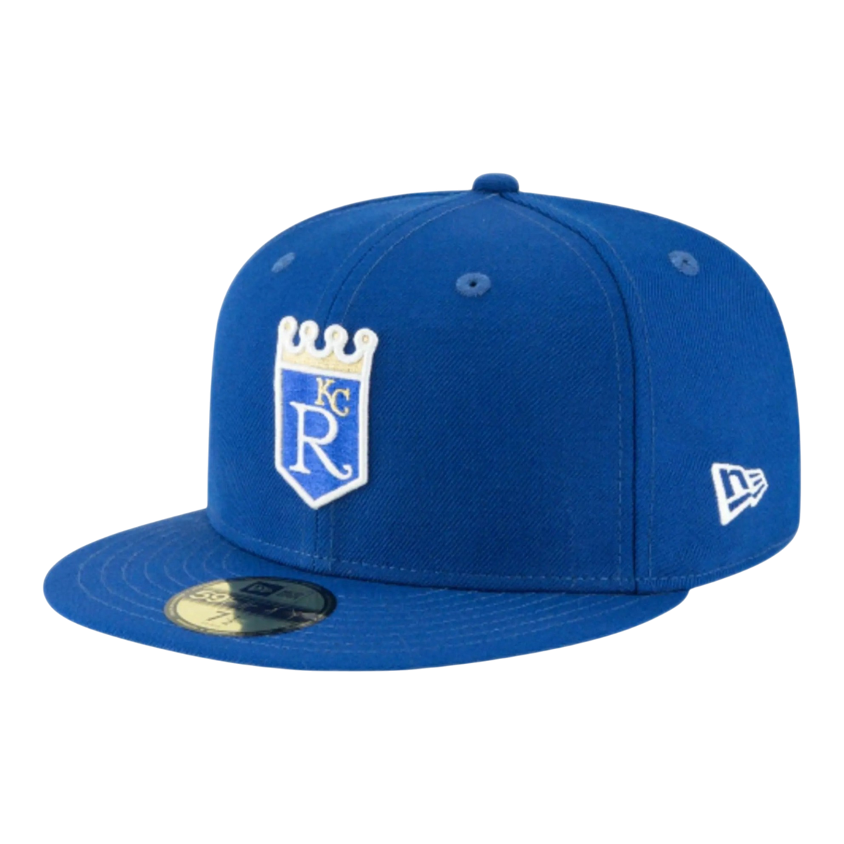 New Era 59FIFTY Kansas City Royals 1971 Cooperstown Men's Fitted Hat — Royal Blue Wool