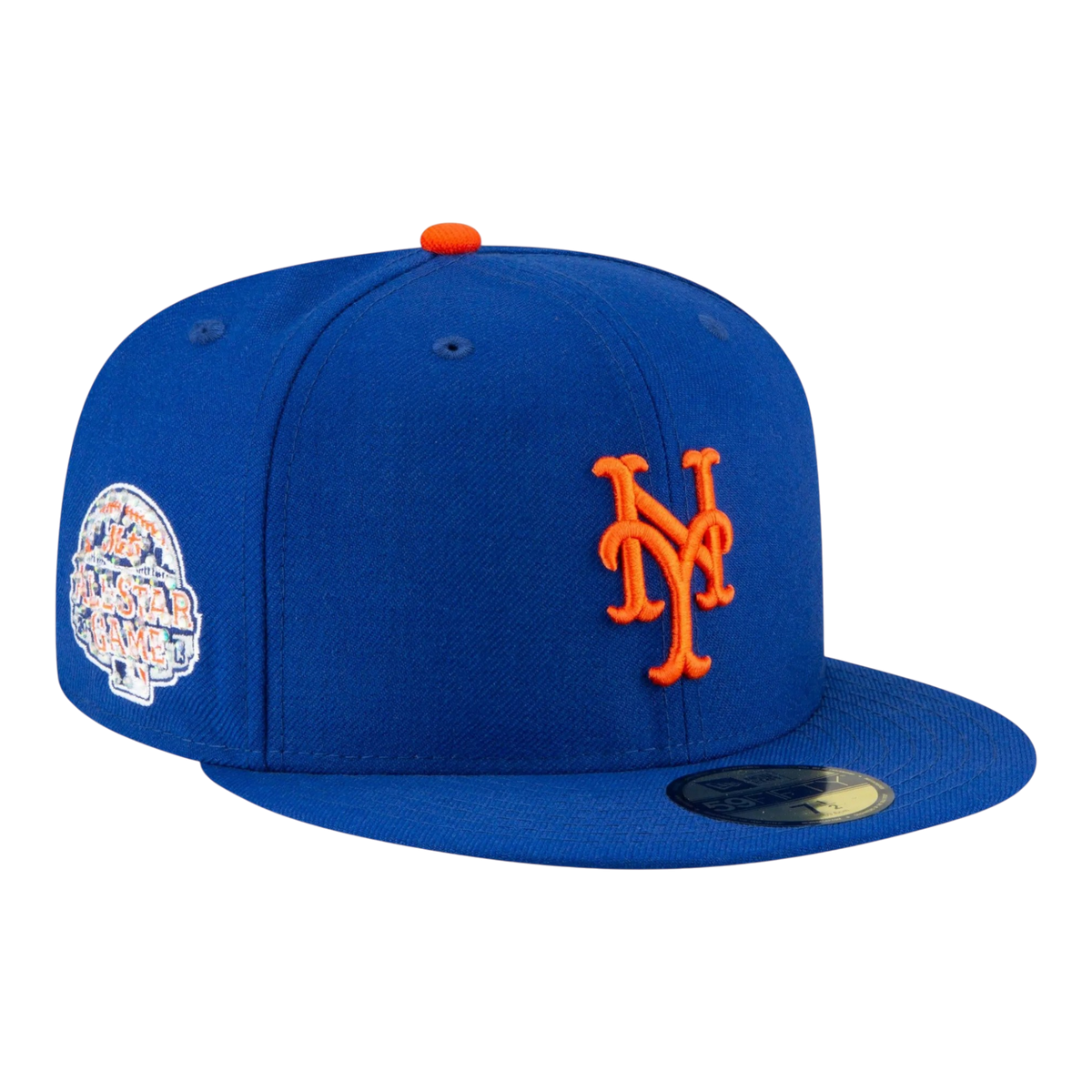 New Era 59FIFTY New York Mets Icy 2013 ASG Side Patch Men's Fitted Hat — Royal/Baby Blue Wool
