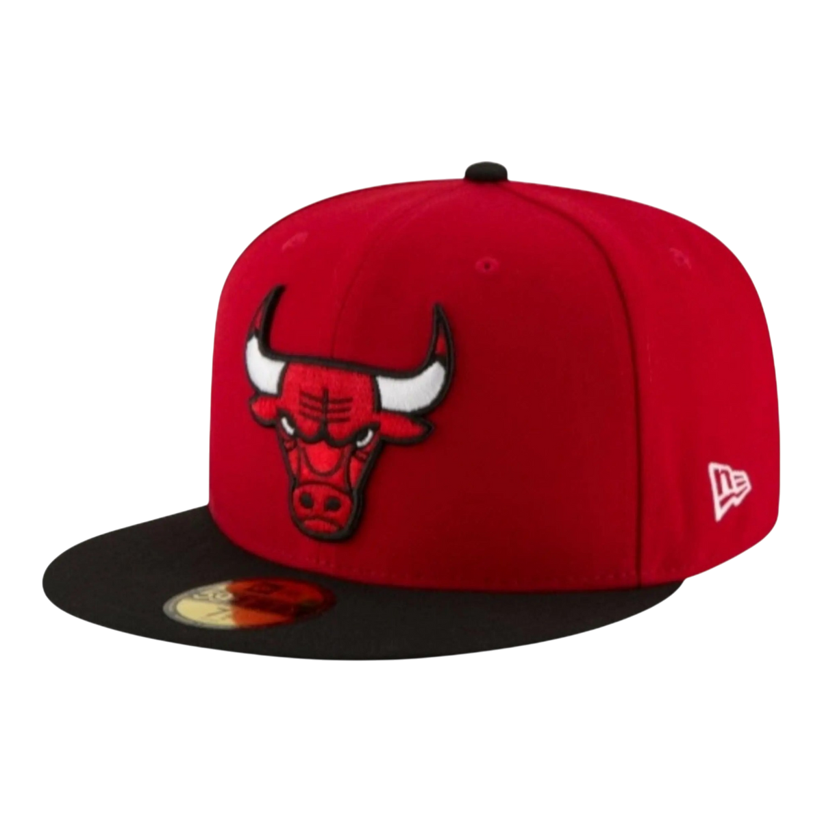 New Era 59FIFTY Chicago Bulls 2-Tone Men's Fitted Hat — Red/Black