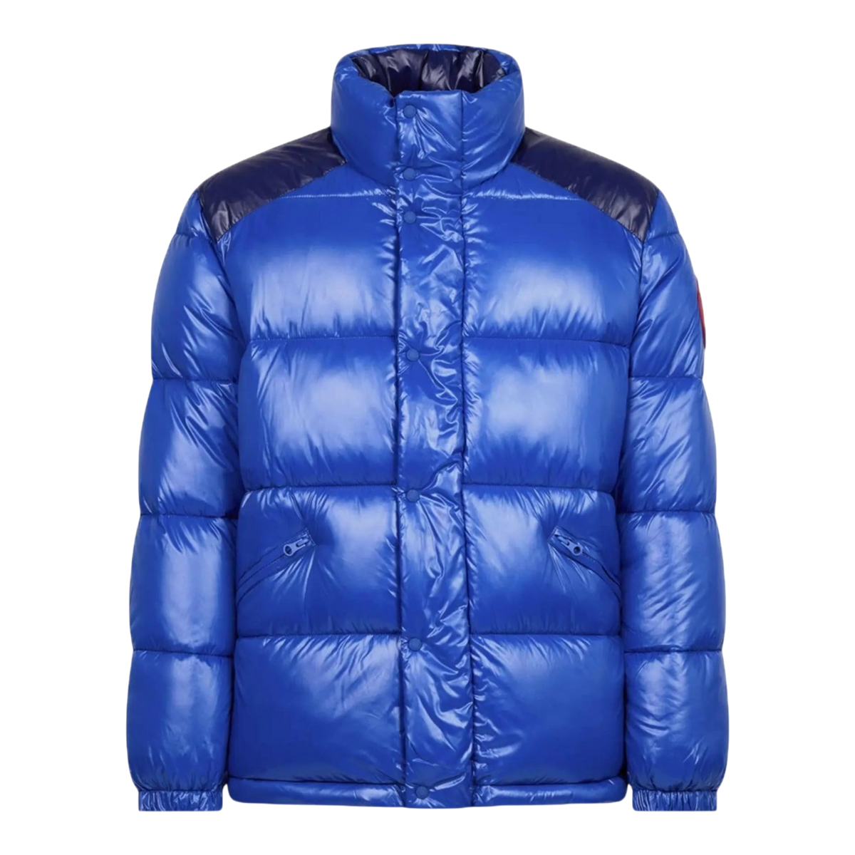Save The Duck Luck Glossy Puffer Men's Jacket — Twilight Blue