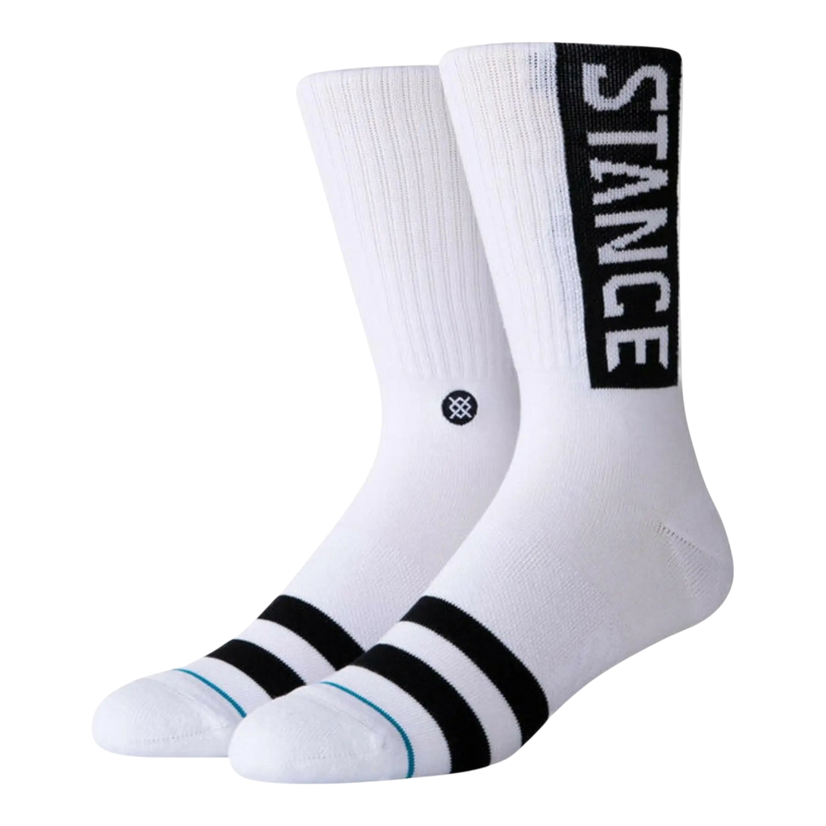Stance UnCommon Solids Classic OG Men's Crew Socks — White