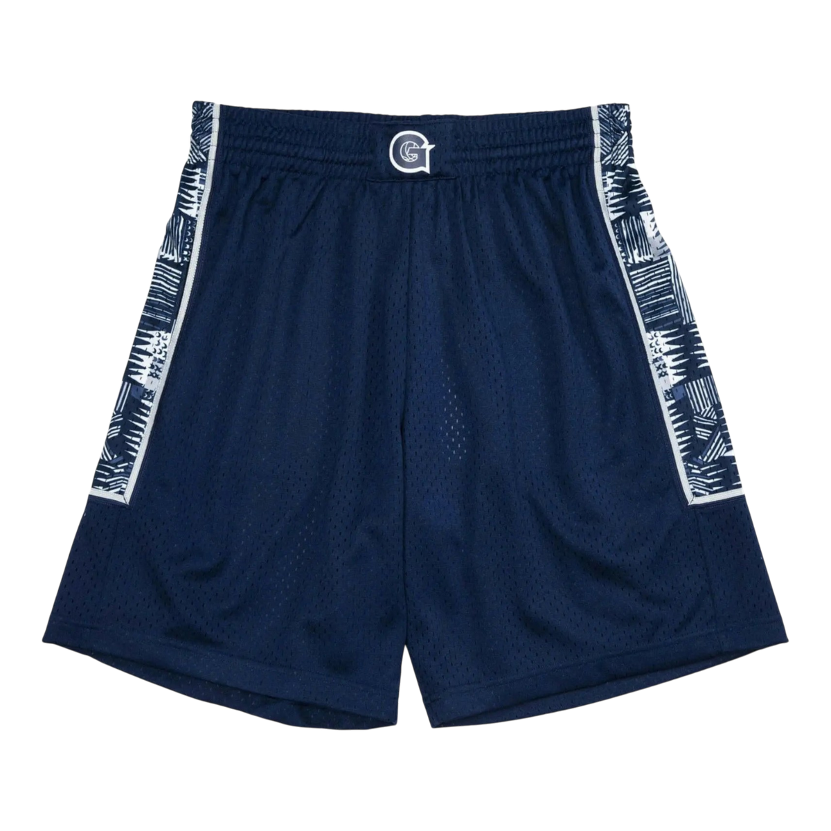 Mitchell & Ness Swingman Georgetown University 1995-96 Men's Shorts — Navy/White/Grey