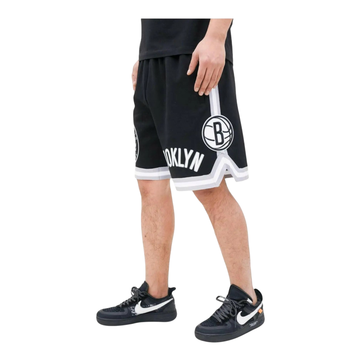 Pro Standard Brooklyn Nets Classic Chenille Men's Shorts — Black