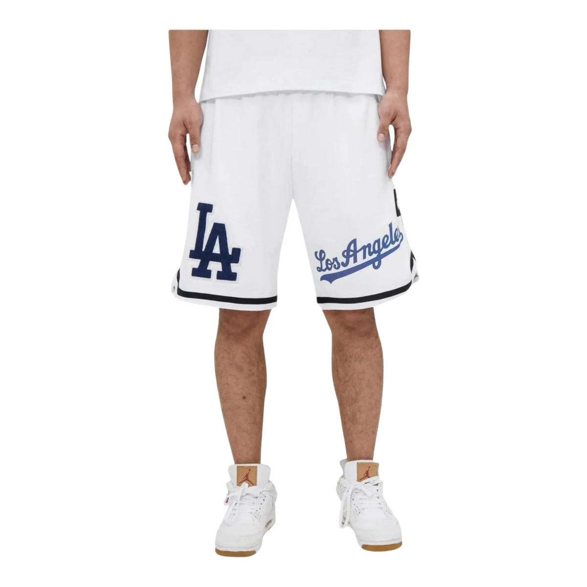 Pro Standard Los Angeles Dodgers Pro Team Men's Shorts — White