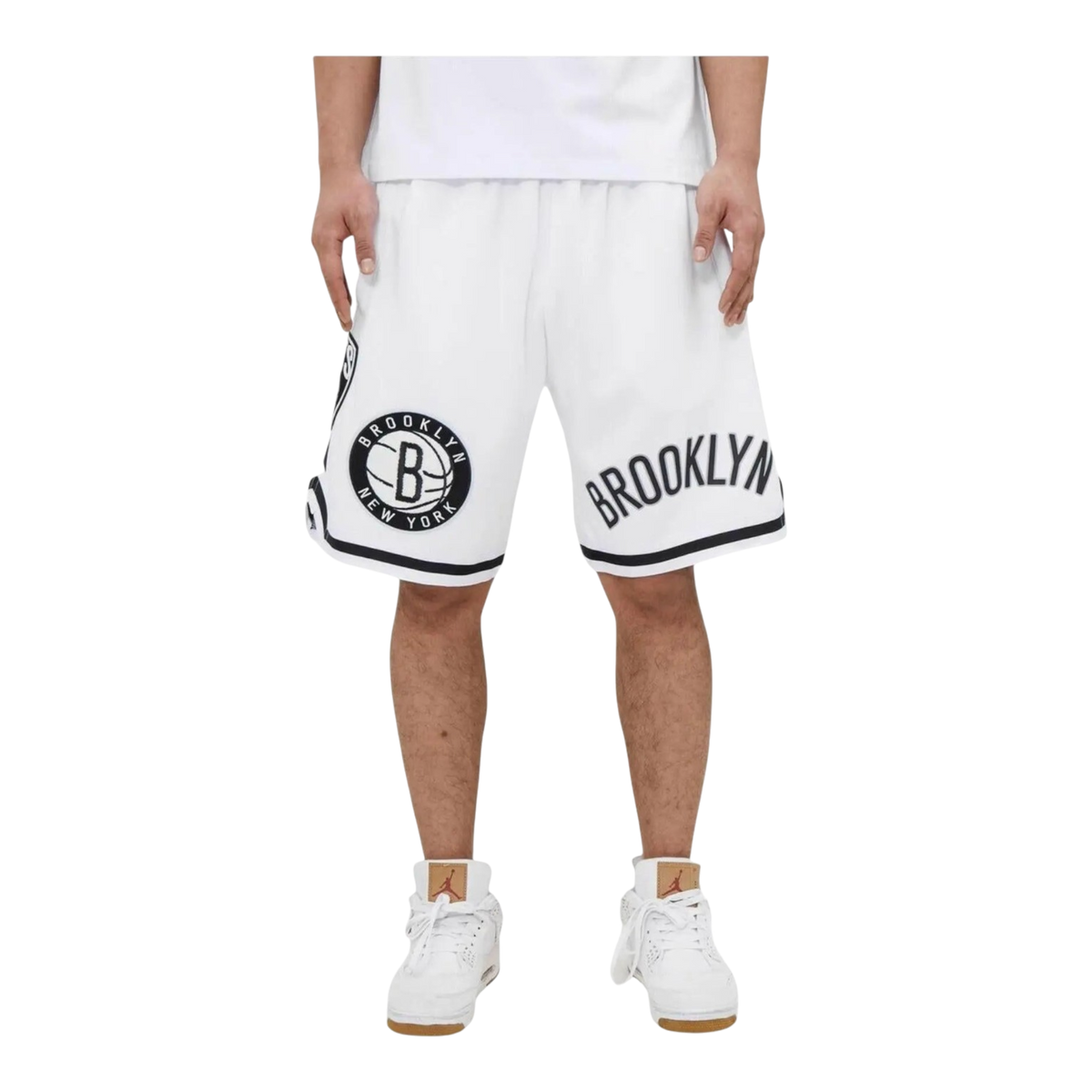 Pro Standard Brooklyn Nets Pro Team Men's Shorts — White