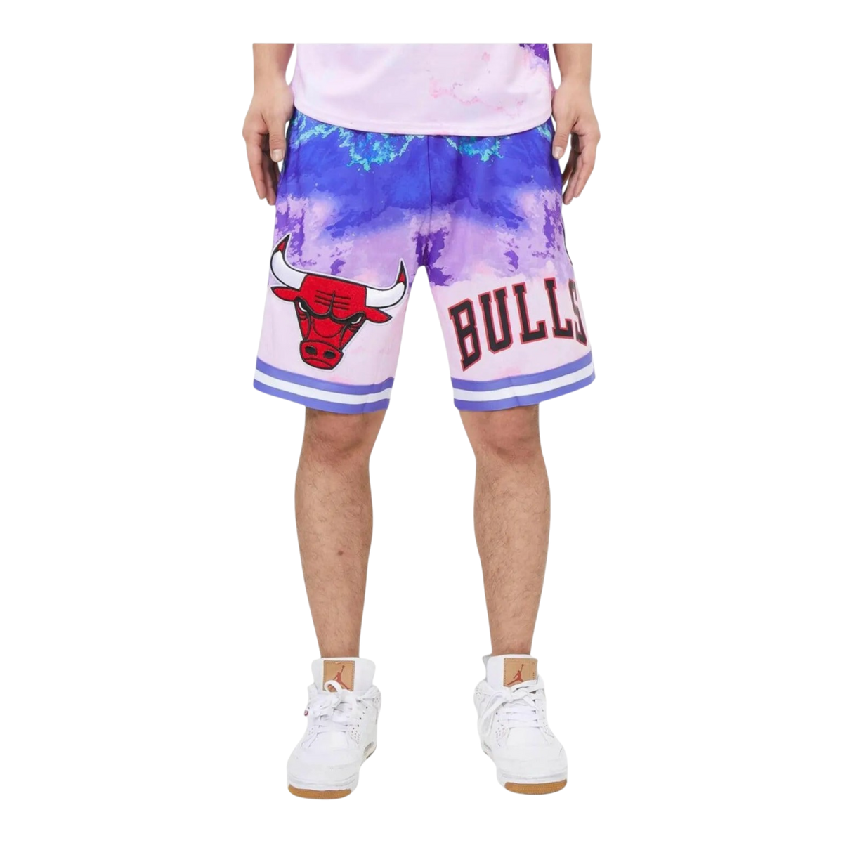 Pro Standard Chicago Bulls Pro Team Pink Dye Men's Shorts — Pink Dye