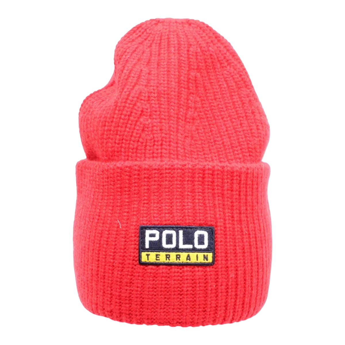 Polo Ralph Lauren Terrain Knit Cuffed Beanie Men's Hat — Red