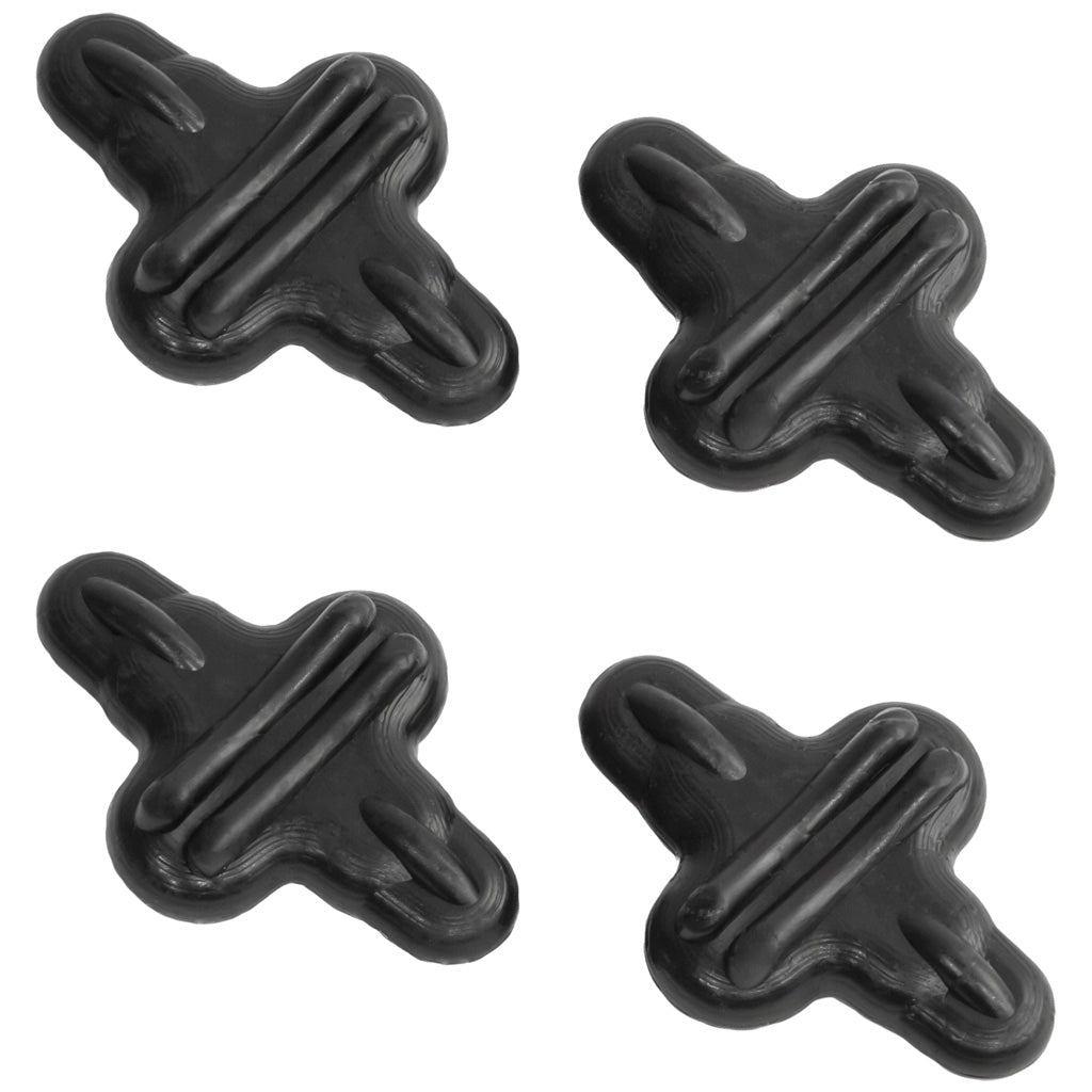 Limbsaver Super String Leech in Black 4 pk. - Front View
